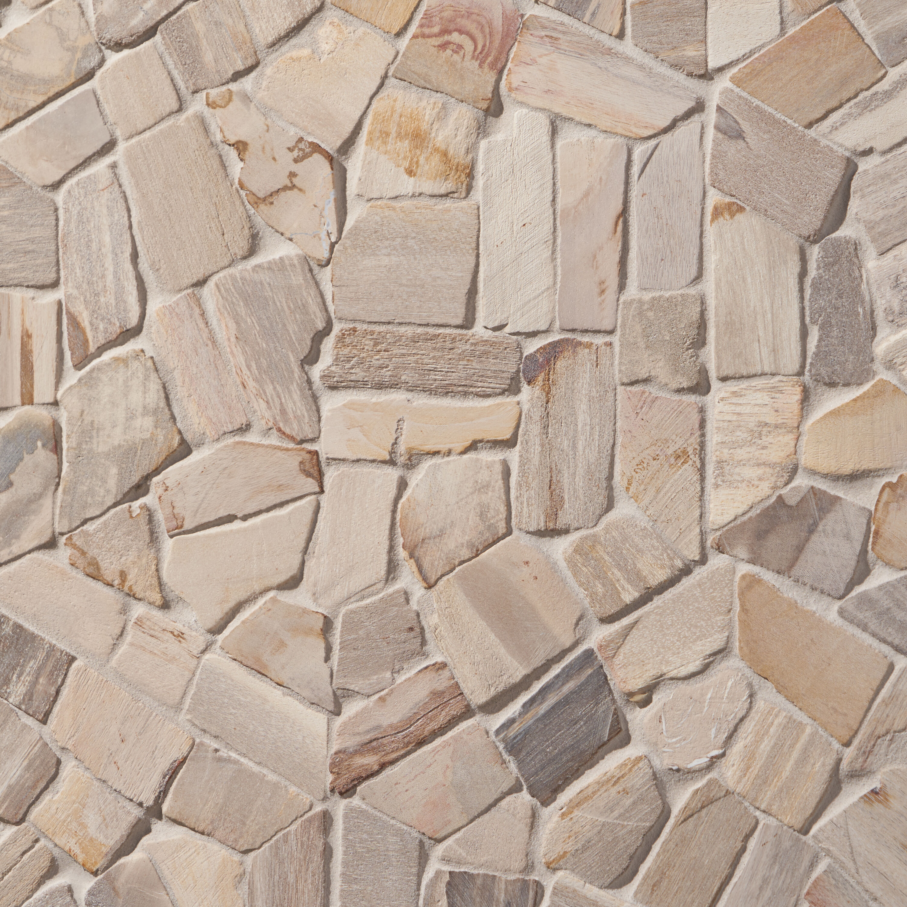 Artmore Tile Petra Brown 10-in x 10-in Tumbled Natural Stone Marble ...