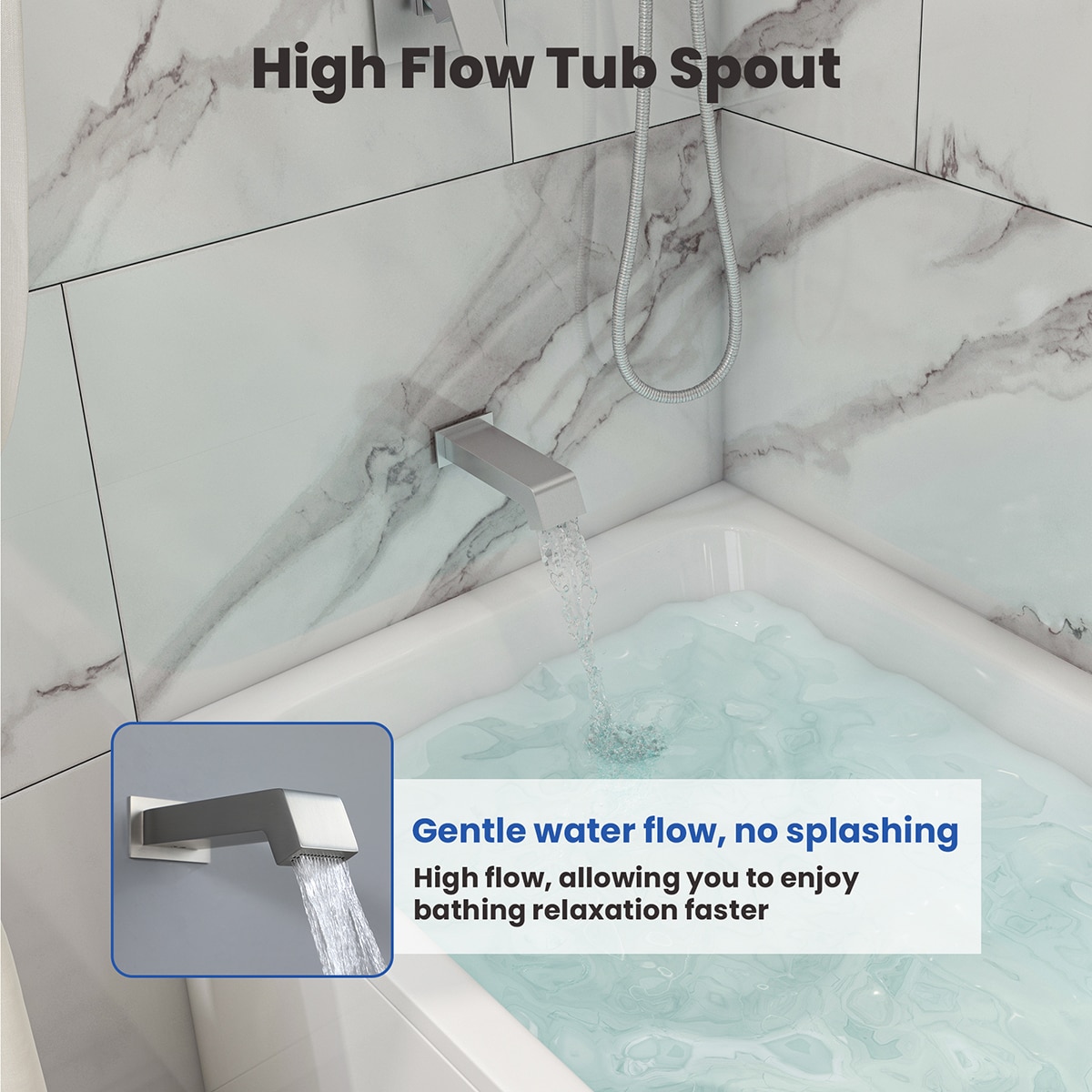 Mondawe AM-S008AC-10BN Showerhead-Bar-Panels - View #10