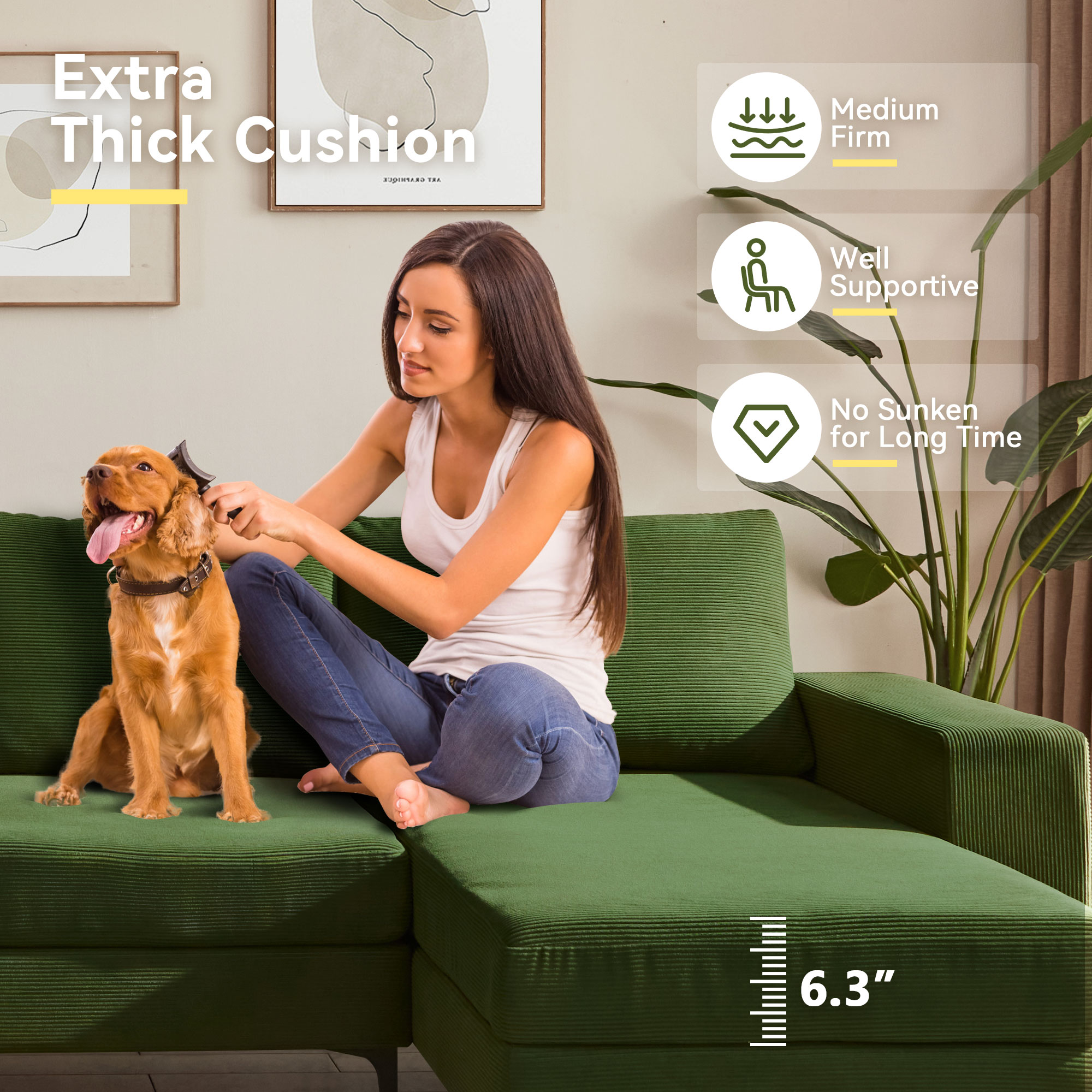 Pouuin SRCO66 Sofas-Loveseats - View #4