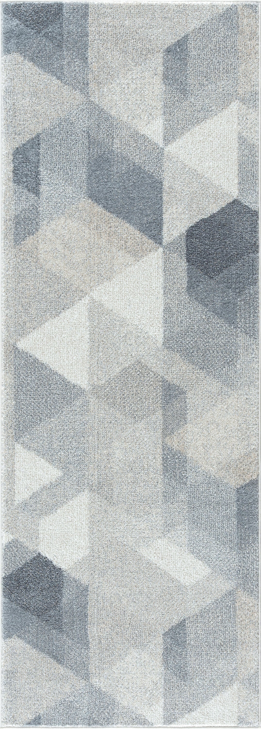 Style Selections Hugo 2.58-ft x 7.25-ft Loomed Polyester/Polypropylene ...