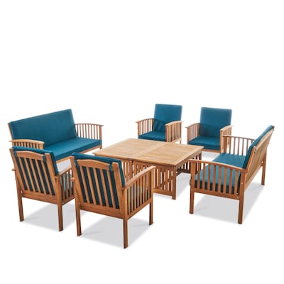 Veda Springs Patio Conversation Sets At Com - Theodore 5pc Wicker Patio Dining Set Christopher Knight Home