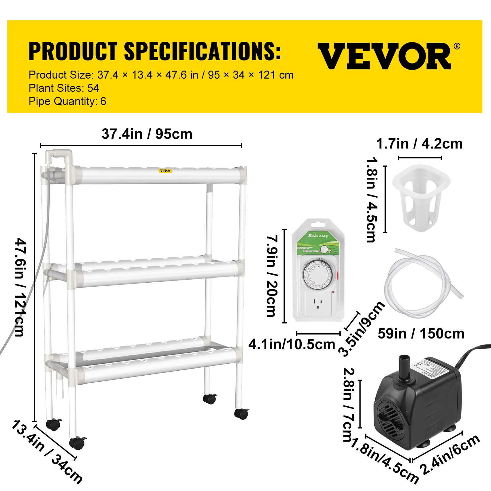 VEVOR SPZWSZ354110VU5DIV1 Hydro-Systems - View #8