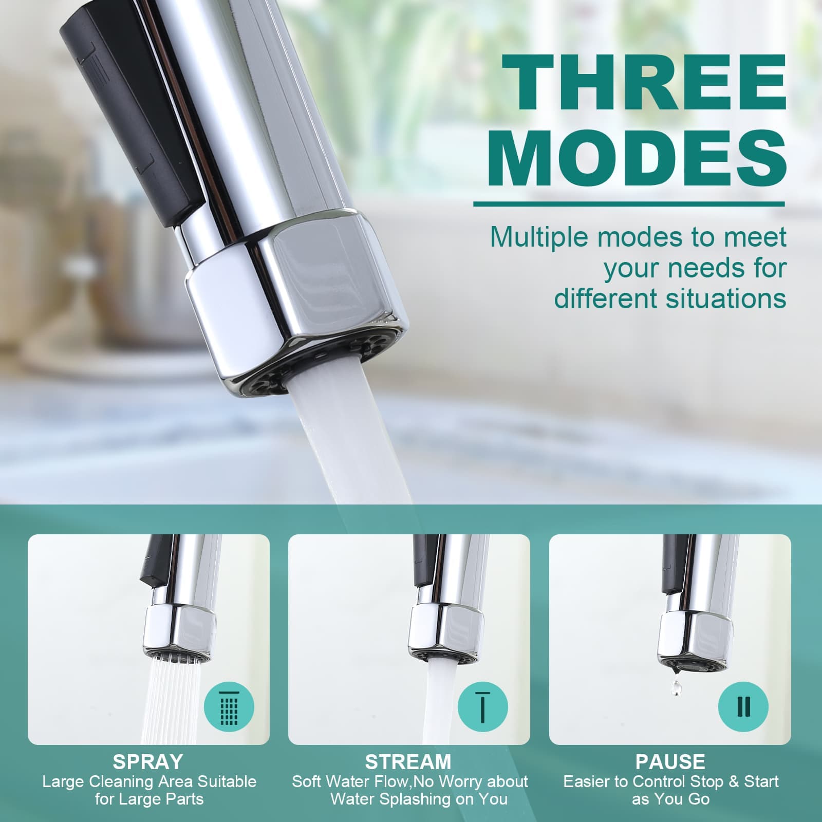 ARCORA AR7401402C Kitchen-Faucets - View #7