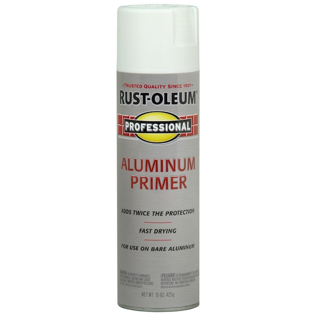 Rust-Oleum Flat Aluminum Spray Primer (NET WT. 15-oz) at