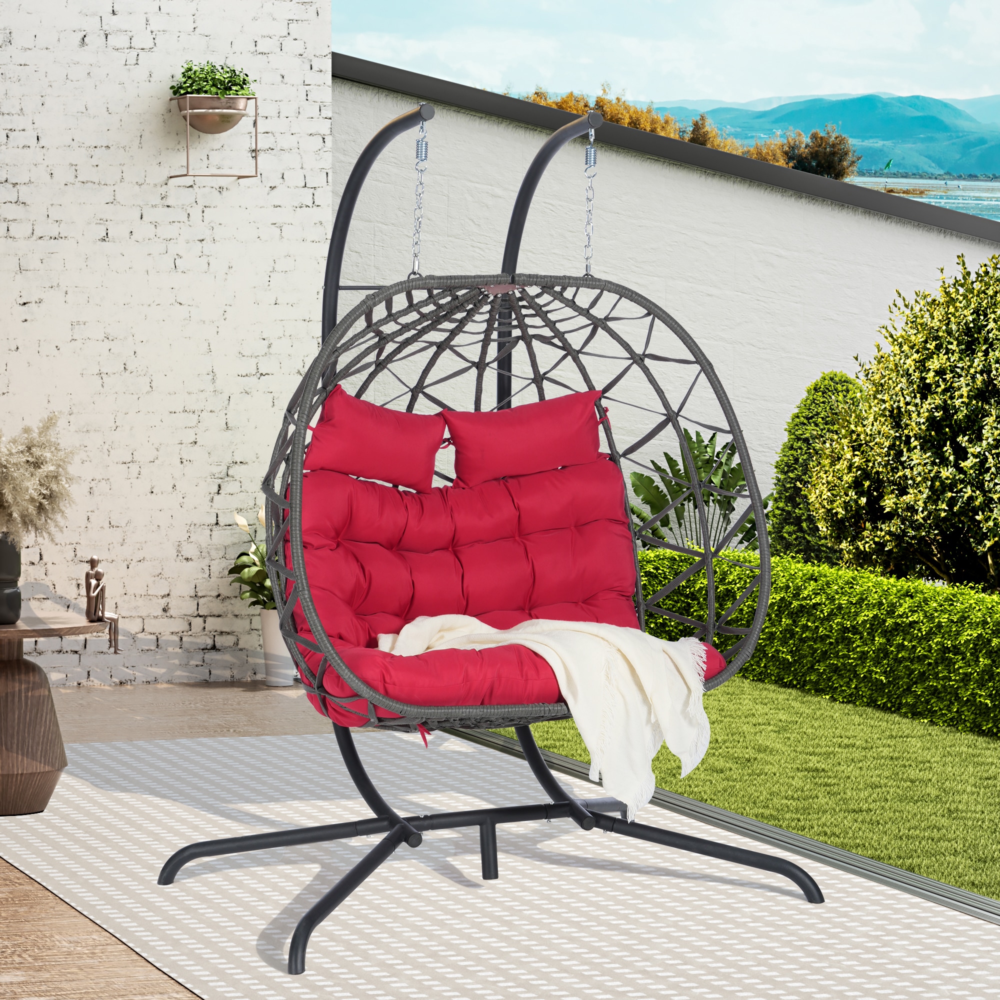 Forclover MONLDS12RE Patio-Chairs - View #7