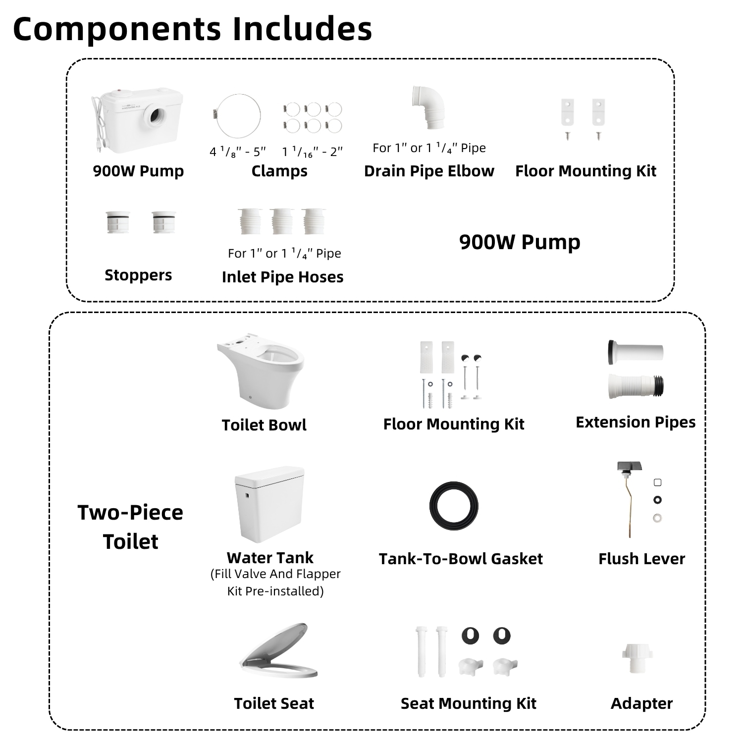 Maceratingflo LSMF900R8 toilets - View #14