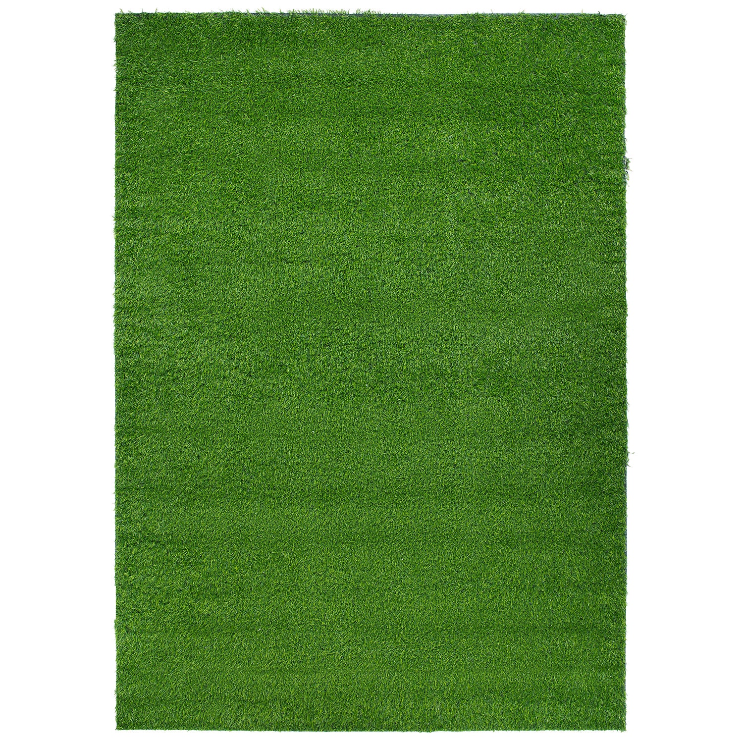 World Rug Gallery 6 X 9 (ft) Green Indoor/Outdoor Solid Global Area Rug