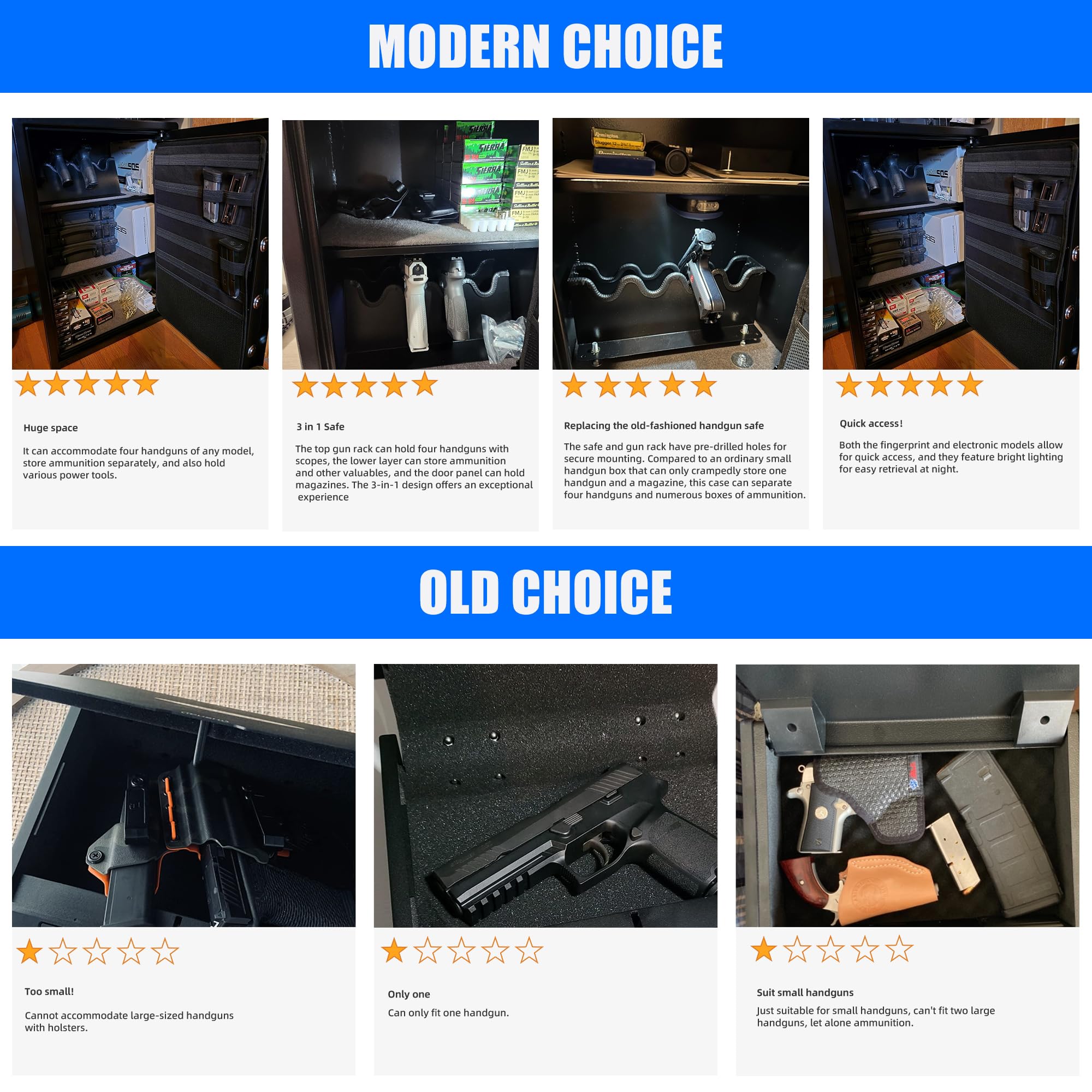 Ahfiwaso LAH0810H236 Gun-Safes - View #2