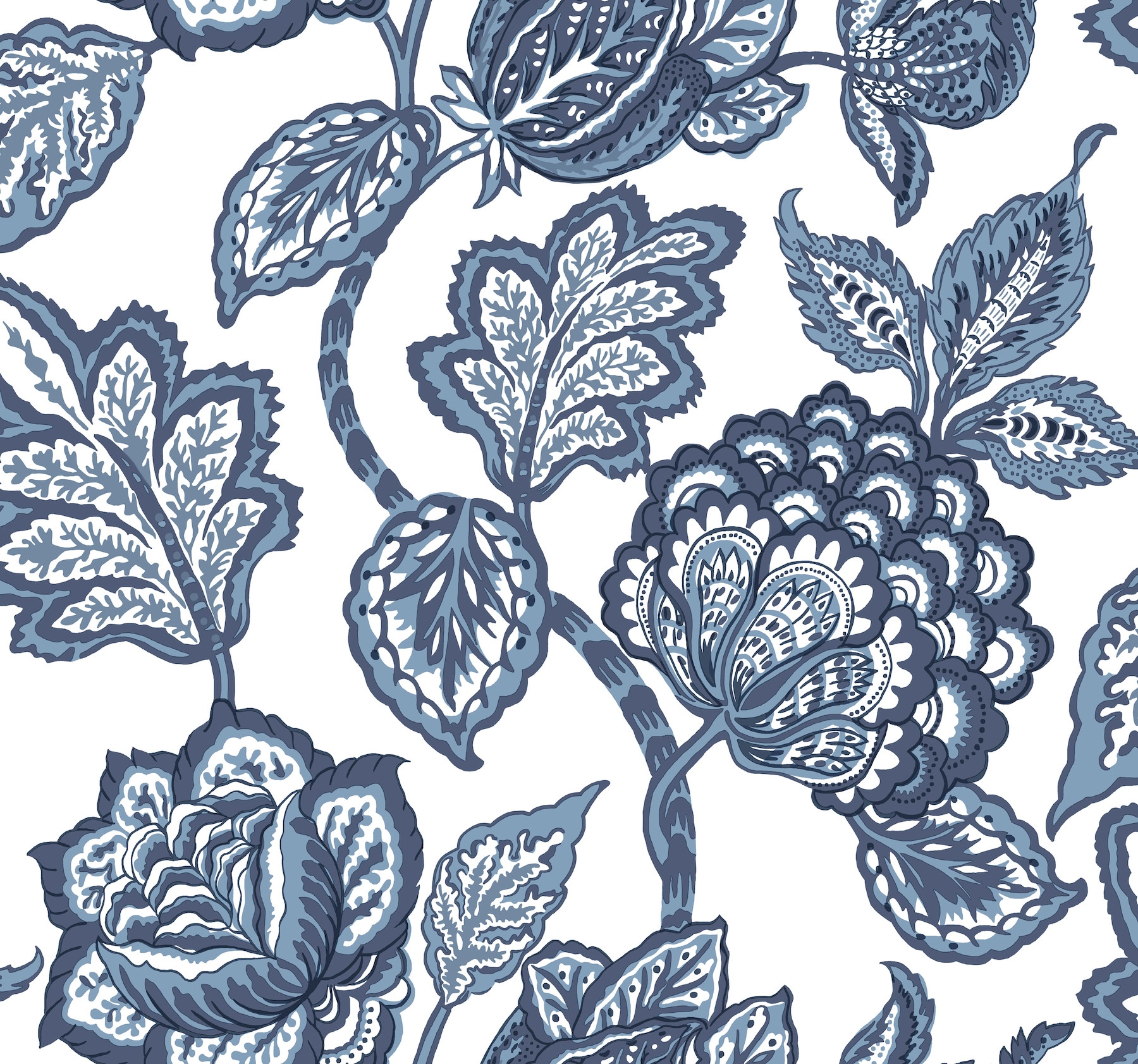 York Wallcoverings CY1535 Conservatory 60.8-Sq. Feet White Non-woven Ivy/Vines Prepasted Water Activated Paste Wallpaper