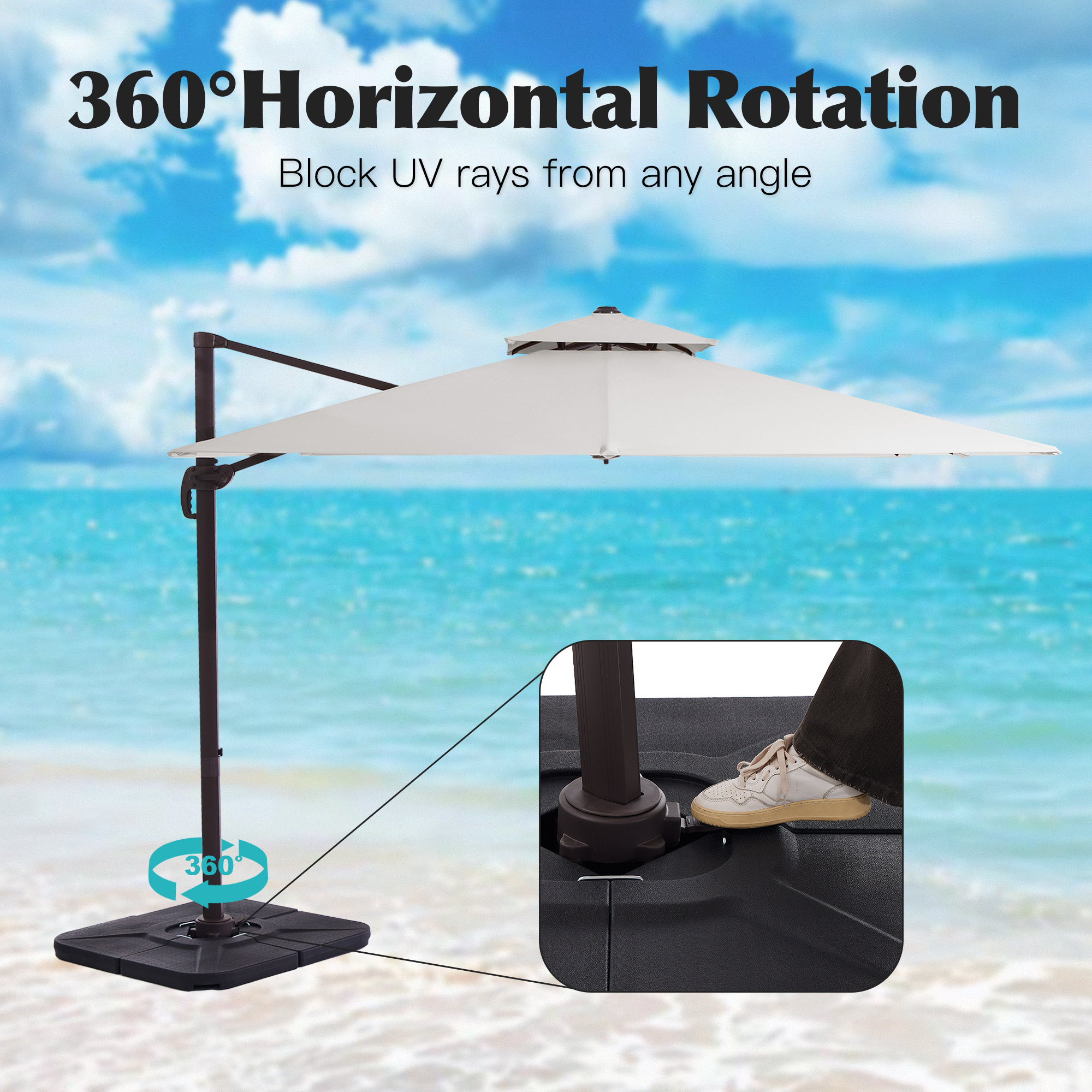 VOUA SAF-XNELD1-GY Umbrellas-2 - View #6