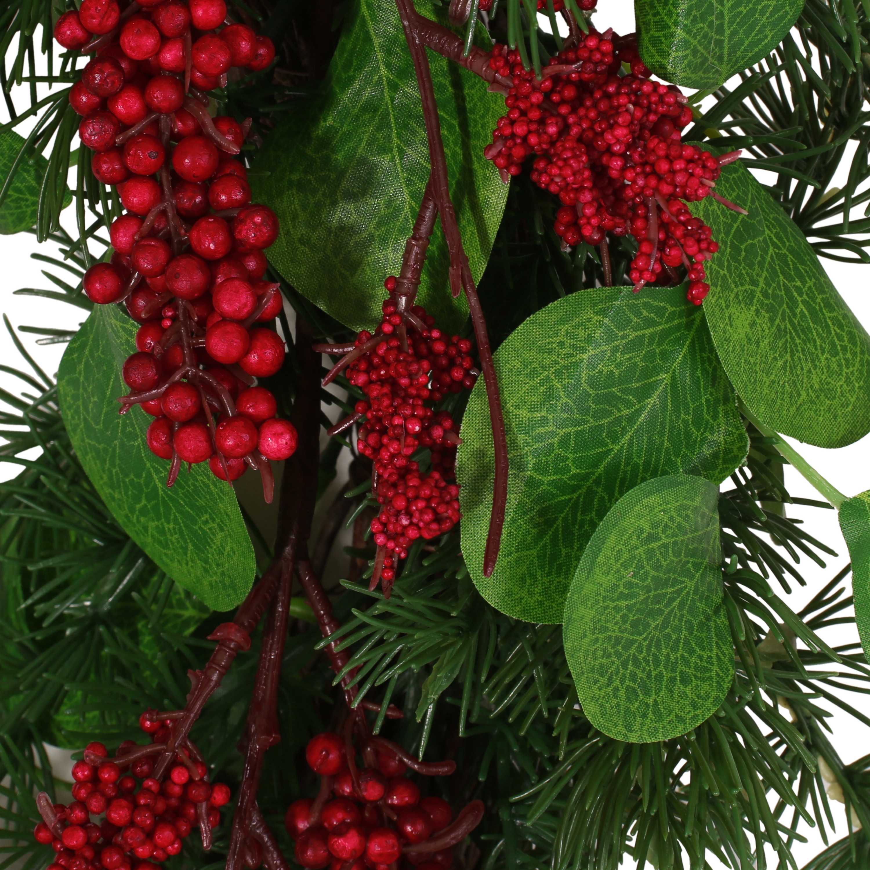 AAZJ NBC-CM73055RED Artificial-Christmas-Wreaths - View #4