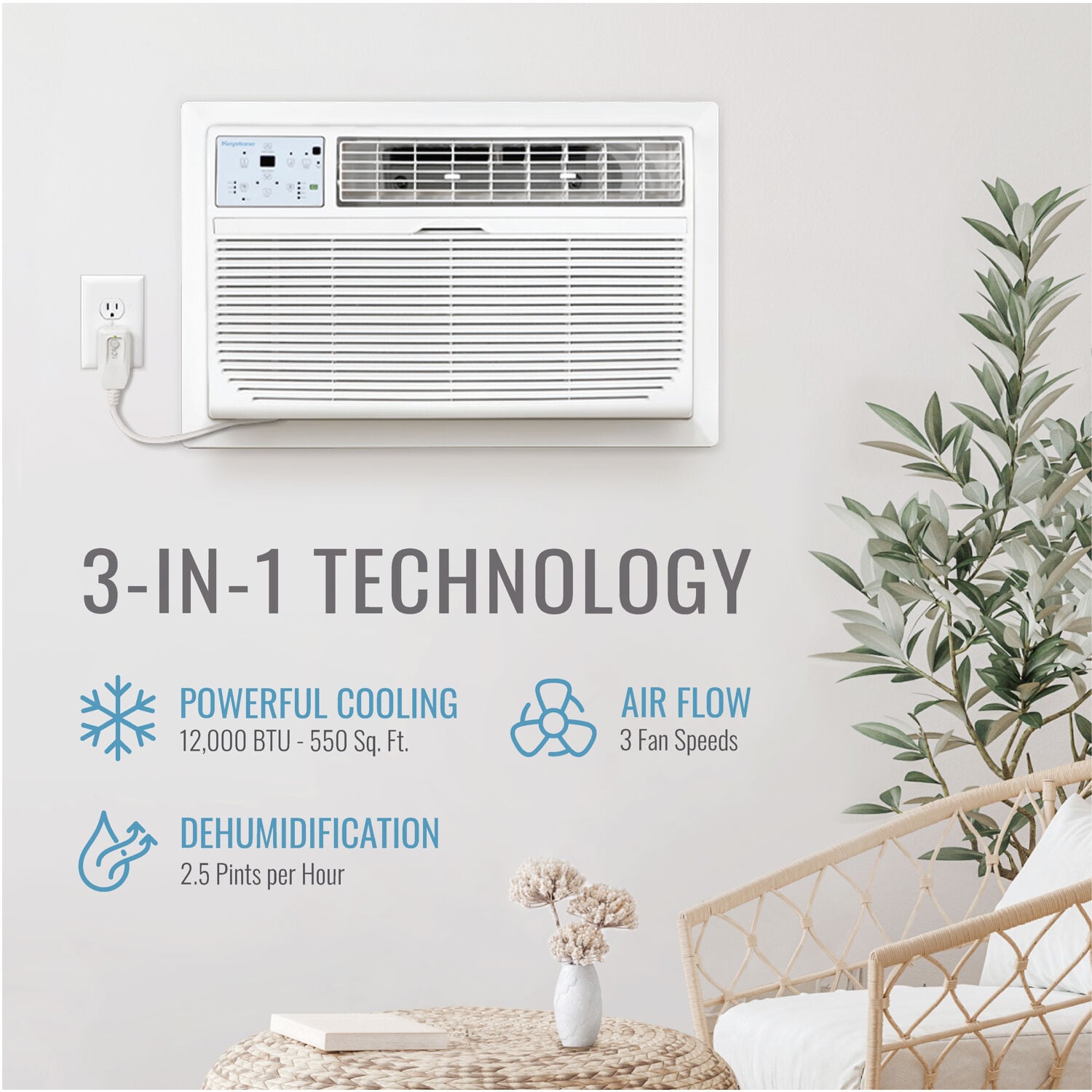 Keystone KSTAT12-1C Wall-Air-Conditioners - View #5