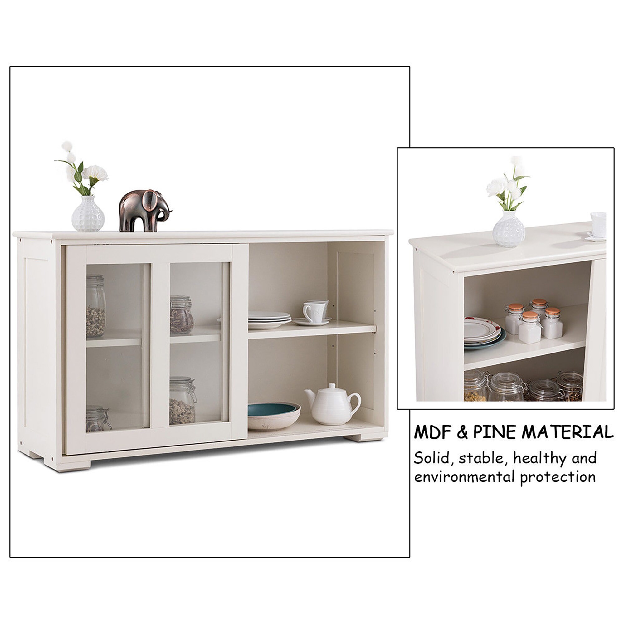 Costway SXL00061 Utility-Storage-Cabinets - View #5