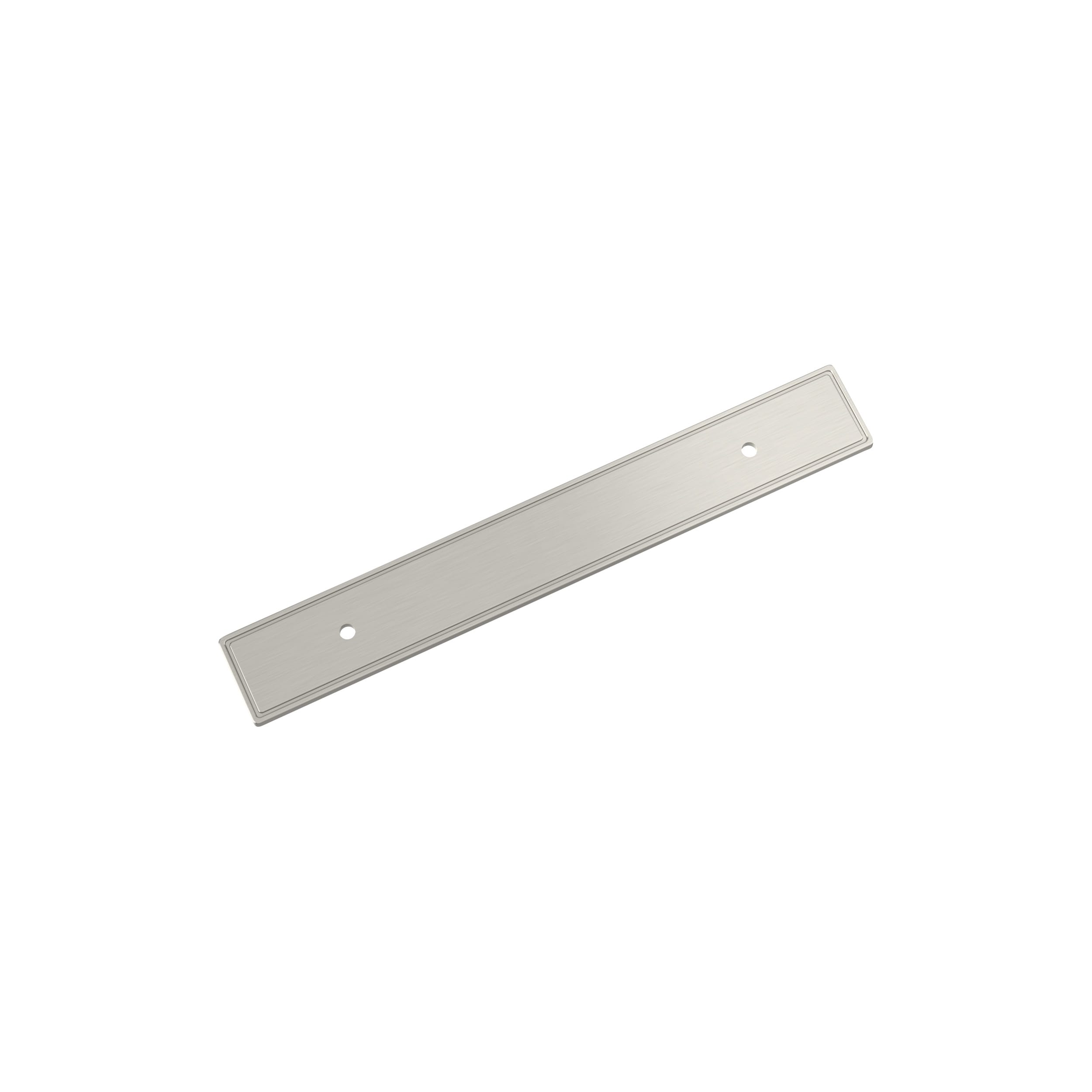 Amerock BP37603G10 Satin Nickel Steel Backplate