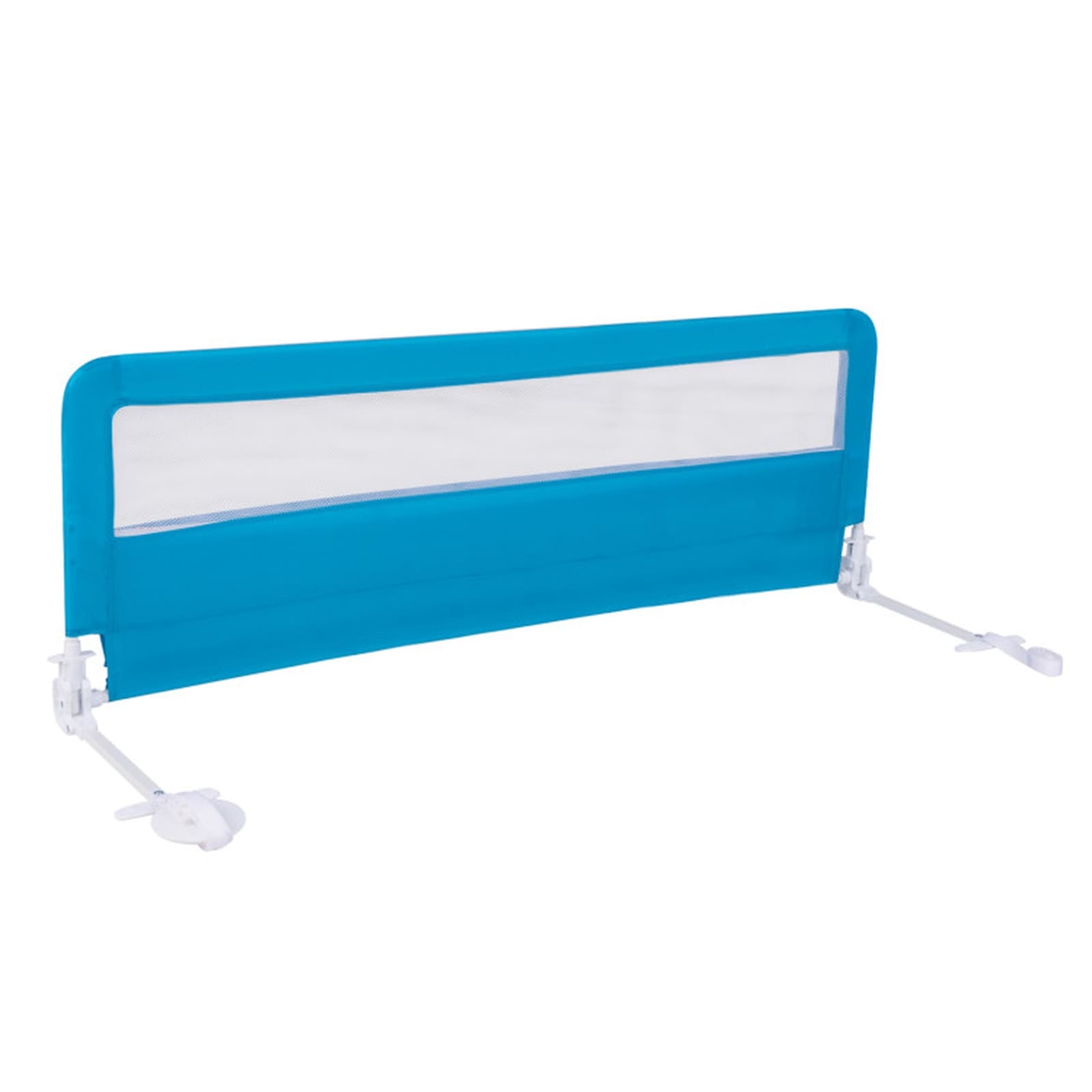 SUGIFT 59-in Folding Baby Bed Rail Guard with Breathable Mesh BPA-Free Oxford Cover Anti-Collision Foam Crossbar ASTM CPSIA Certified for Toddlers Ages 2 and Up
