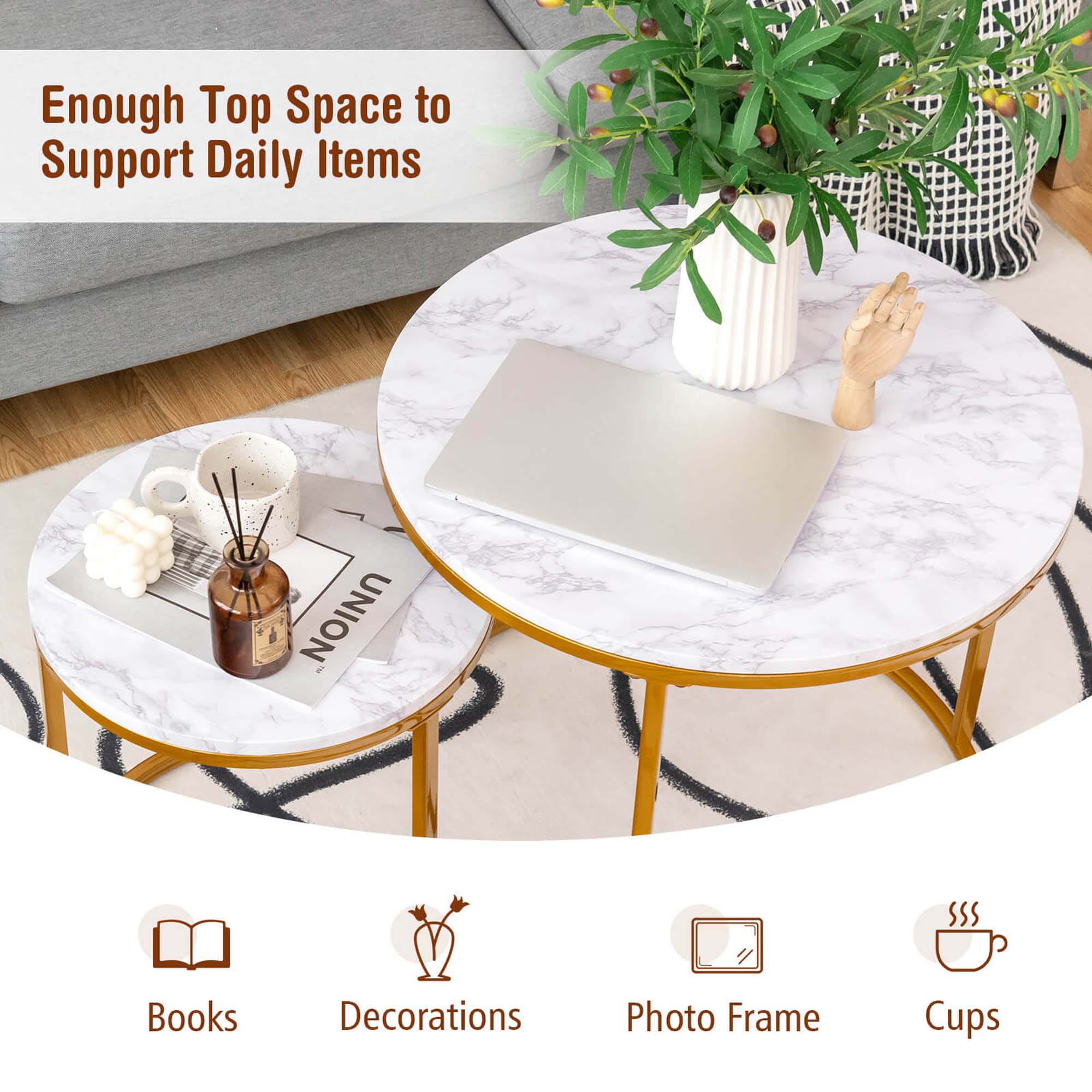 Costway HCST03676 Coffee-Tables - View #5