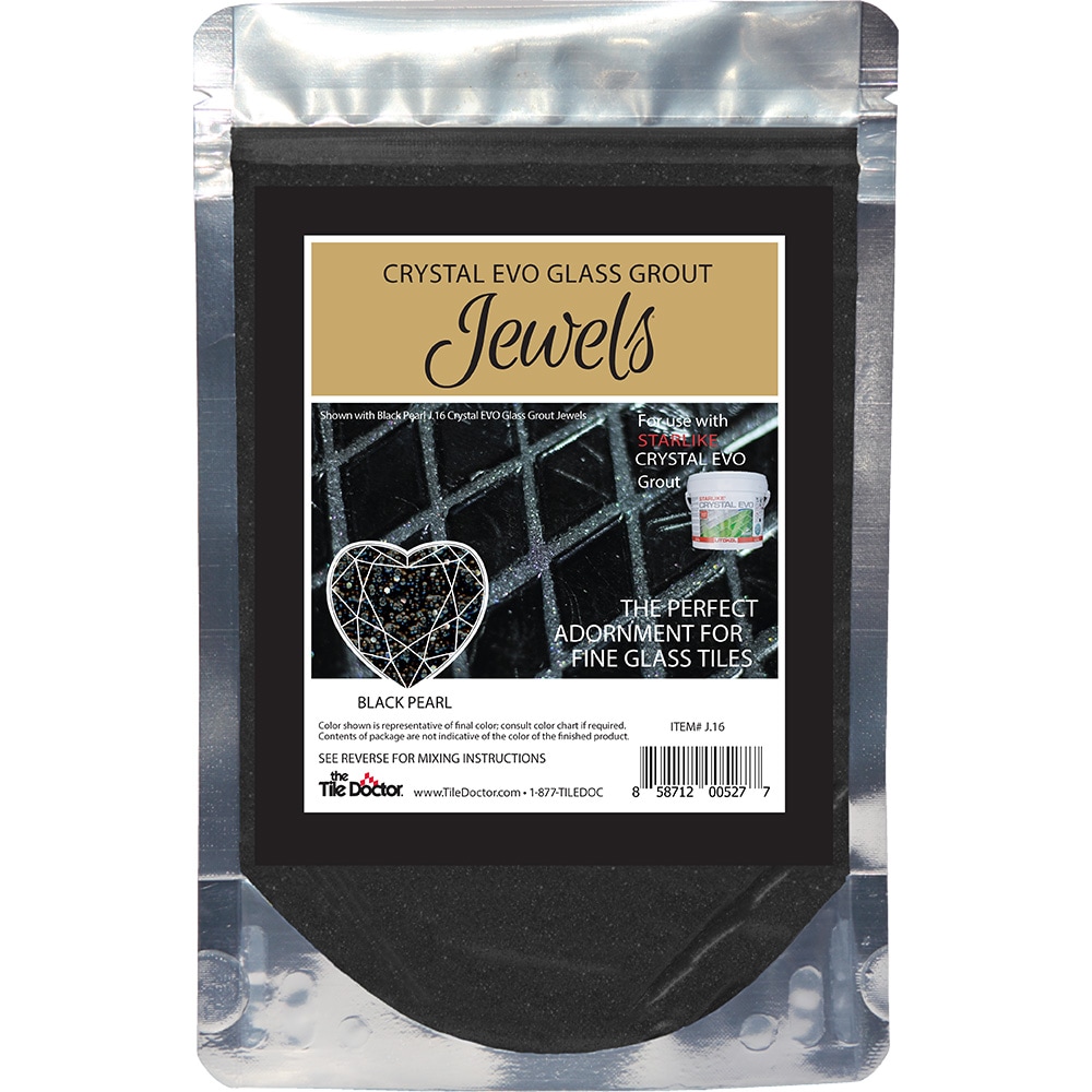 The Tile Doctor Jewels Black Pearl All-in-one Grout (3.52-oz) #J.16