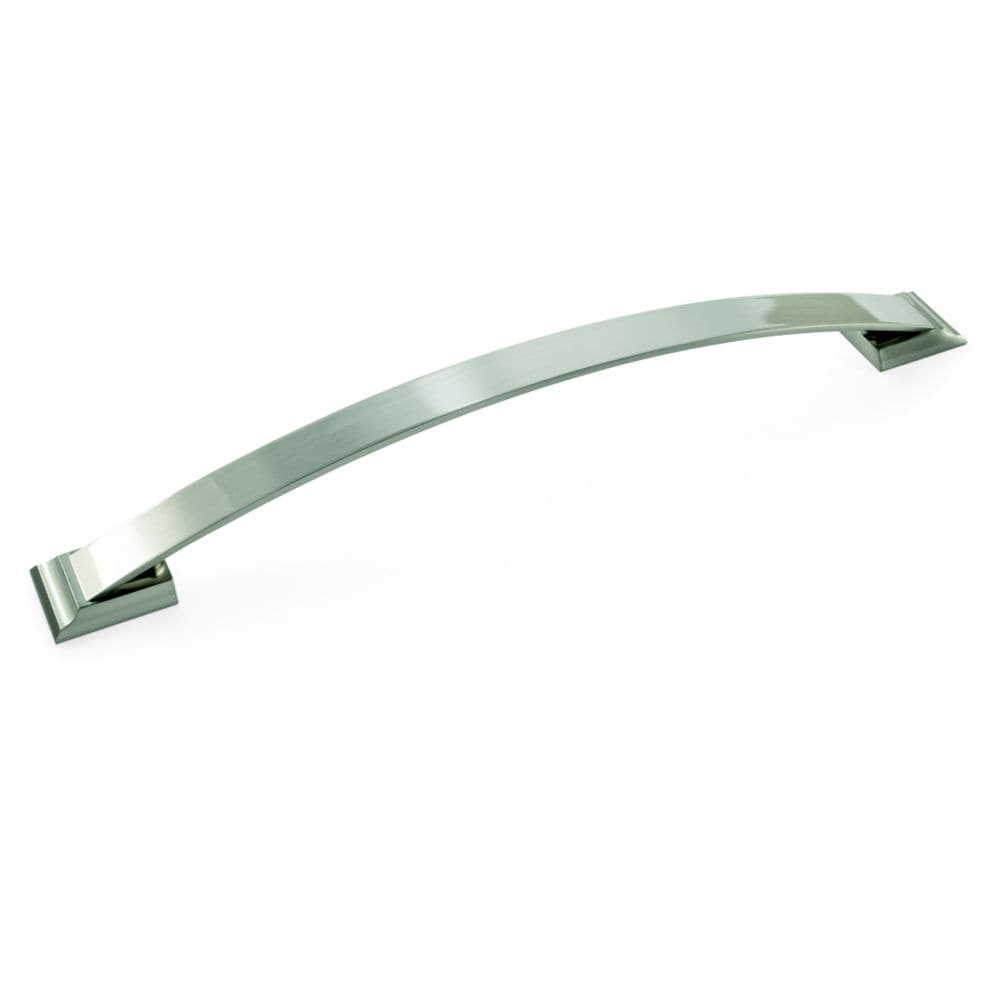 Amerock BP29366G10 Candler 12-in , 305mm Center to Center Satin Nickel Arch Handle For Use on Appliances Drawer Pulls