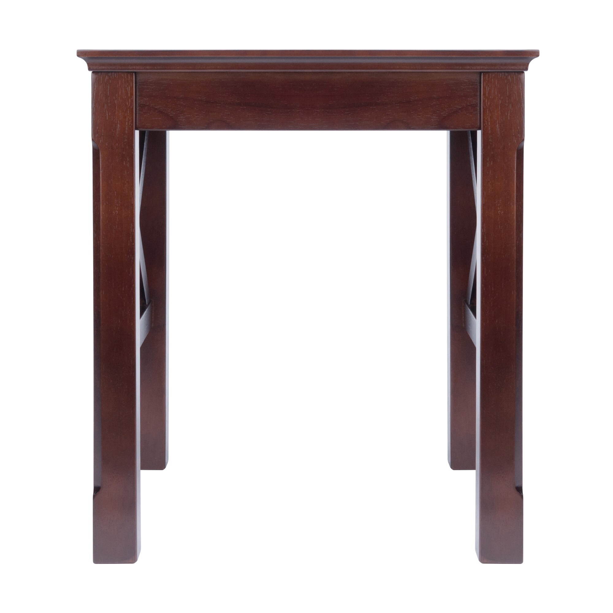 Cappuccino Wood 3-Piece Rectangular Nesting Tables
