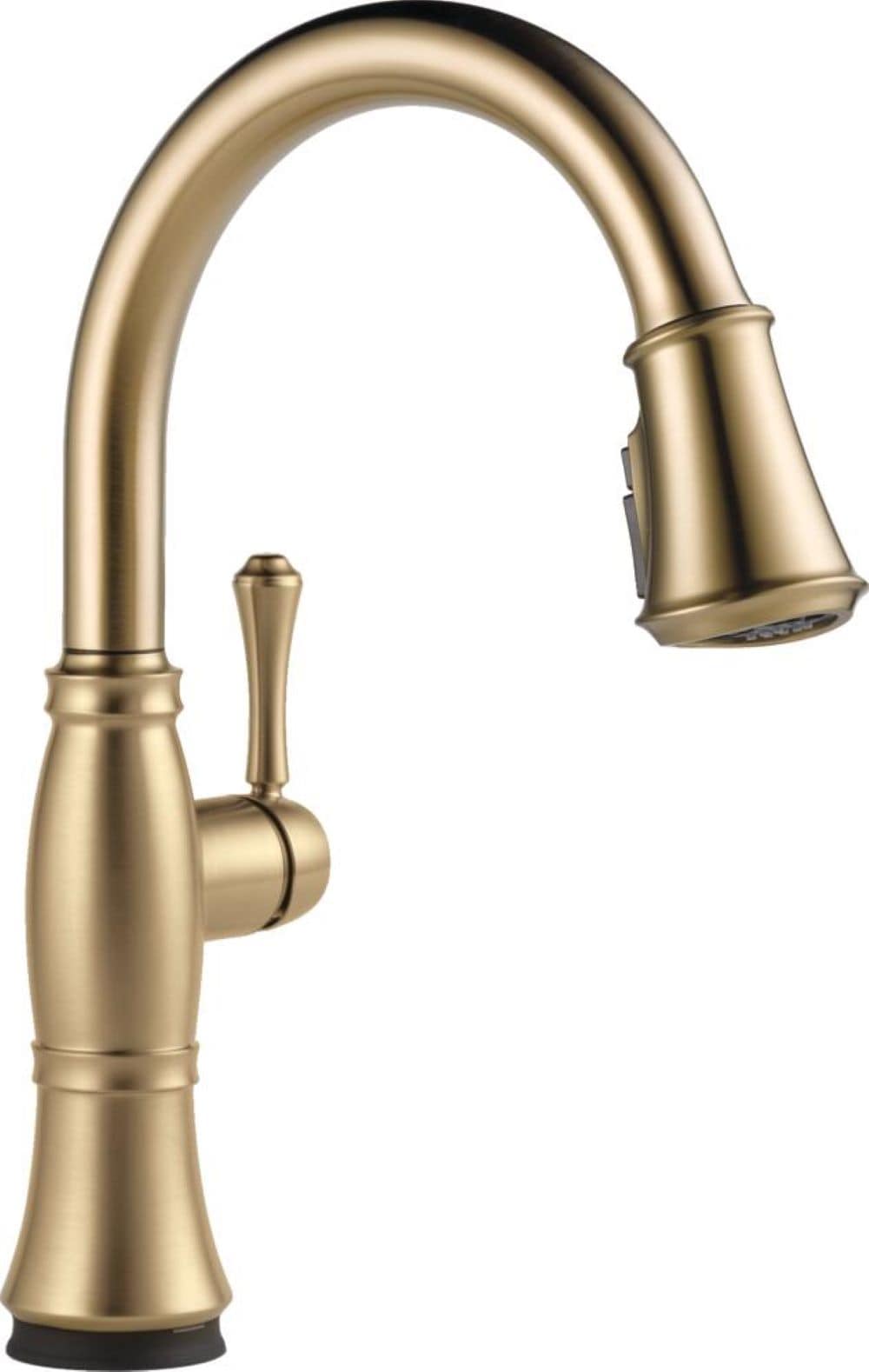 Delta 9197TL-CZ-PR-DST Cassidy Lumicoat Champagne Bronze Single Handle Deck-mount Touchless Pull-down Kitchen Faucet with Sprayer
