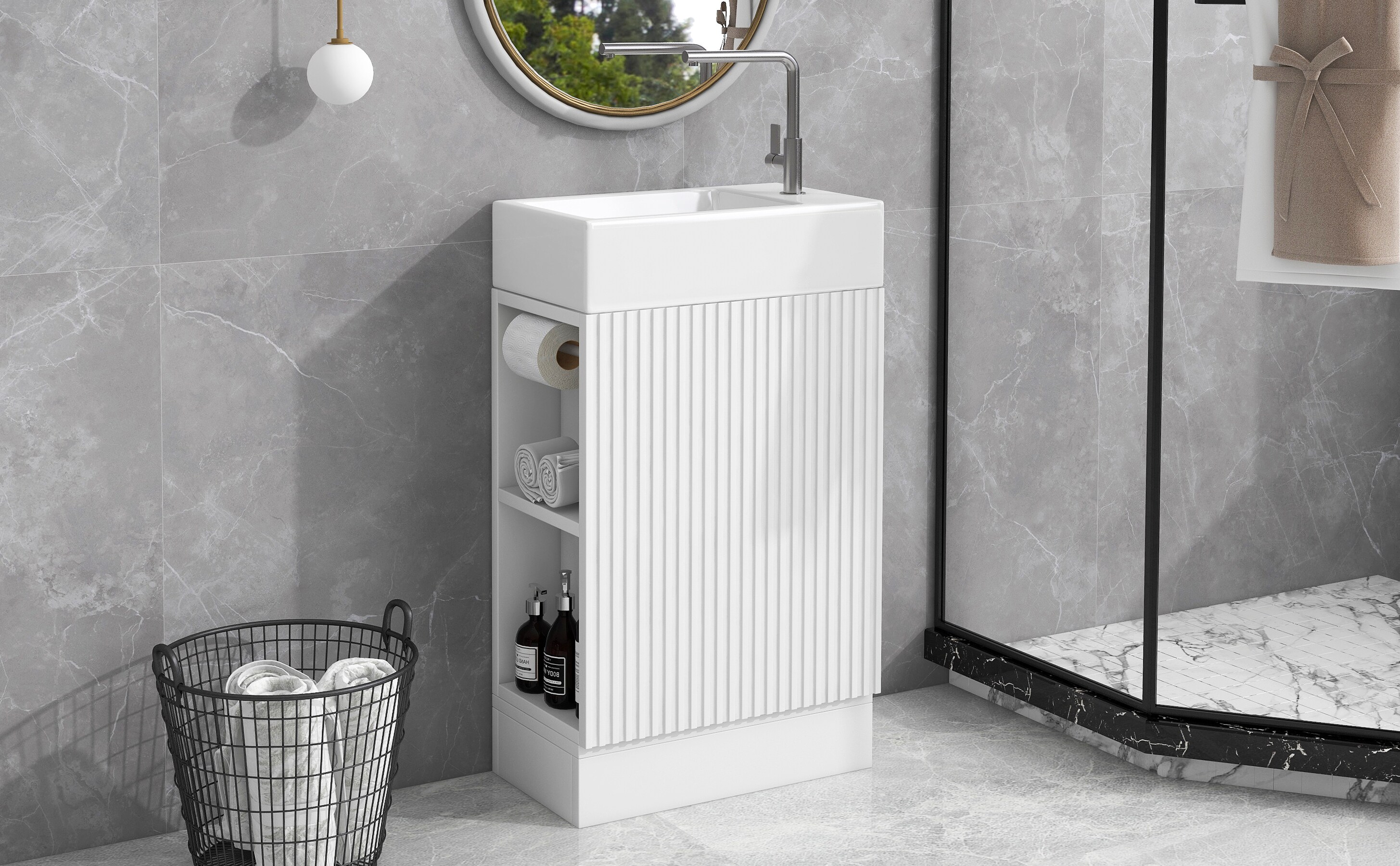 ModernLuxe L3P-N725P212181K Bath-Vanity-Combo - View #10
