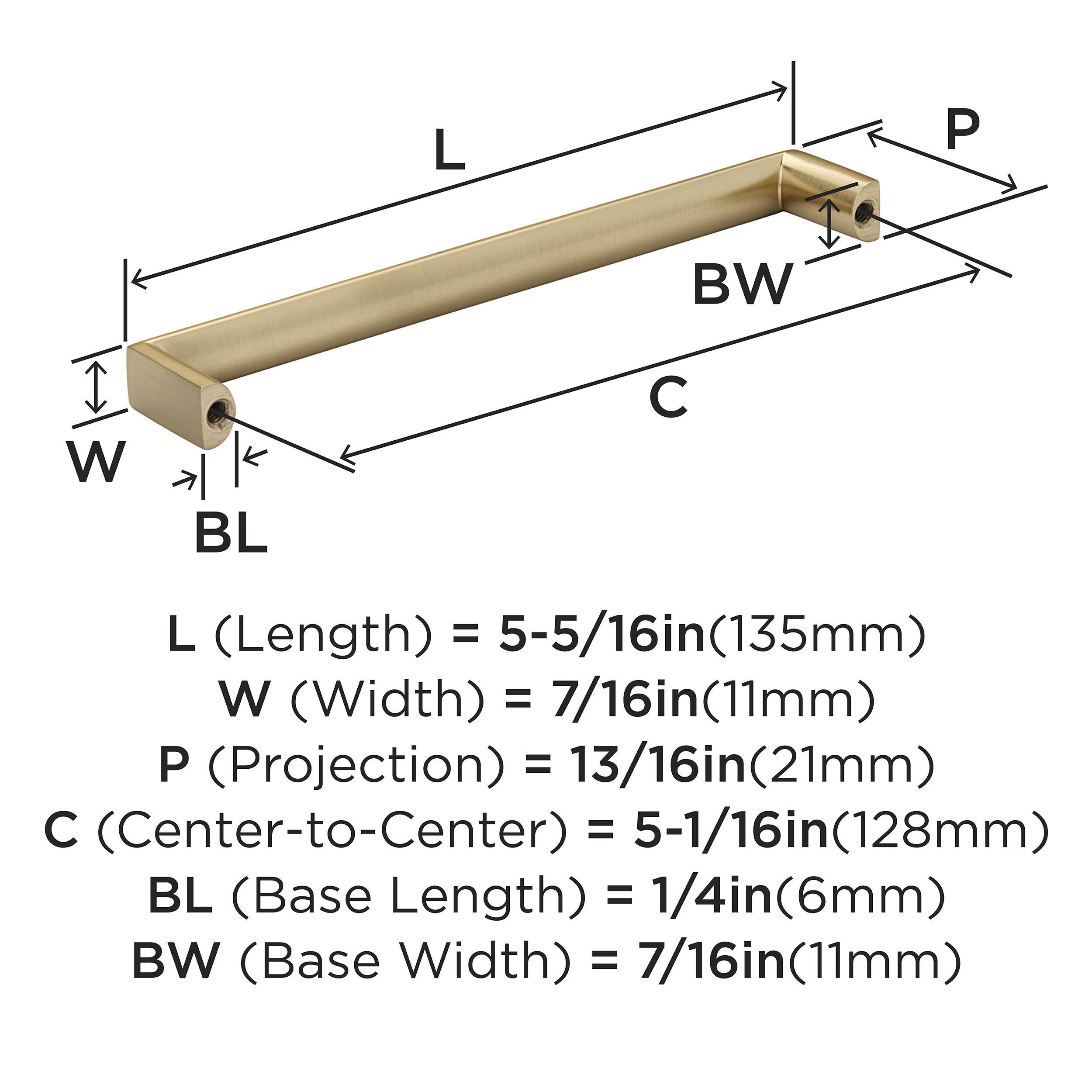 Amerock 10VMP37291CZ Cabinet-Pulls - View #4