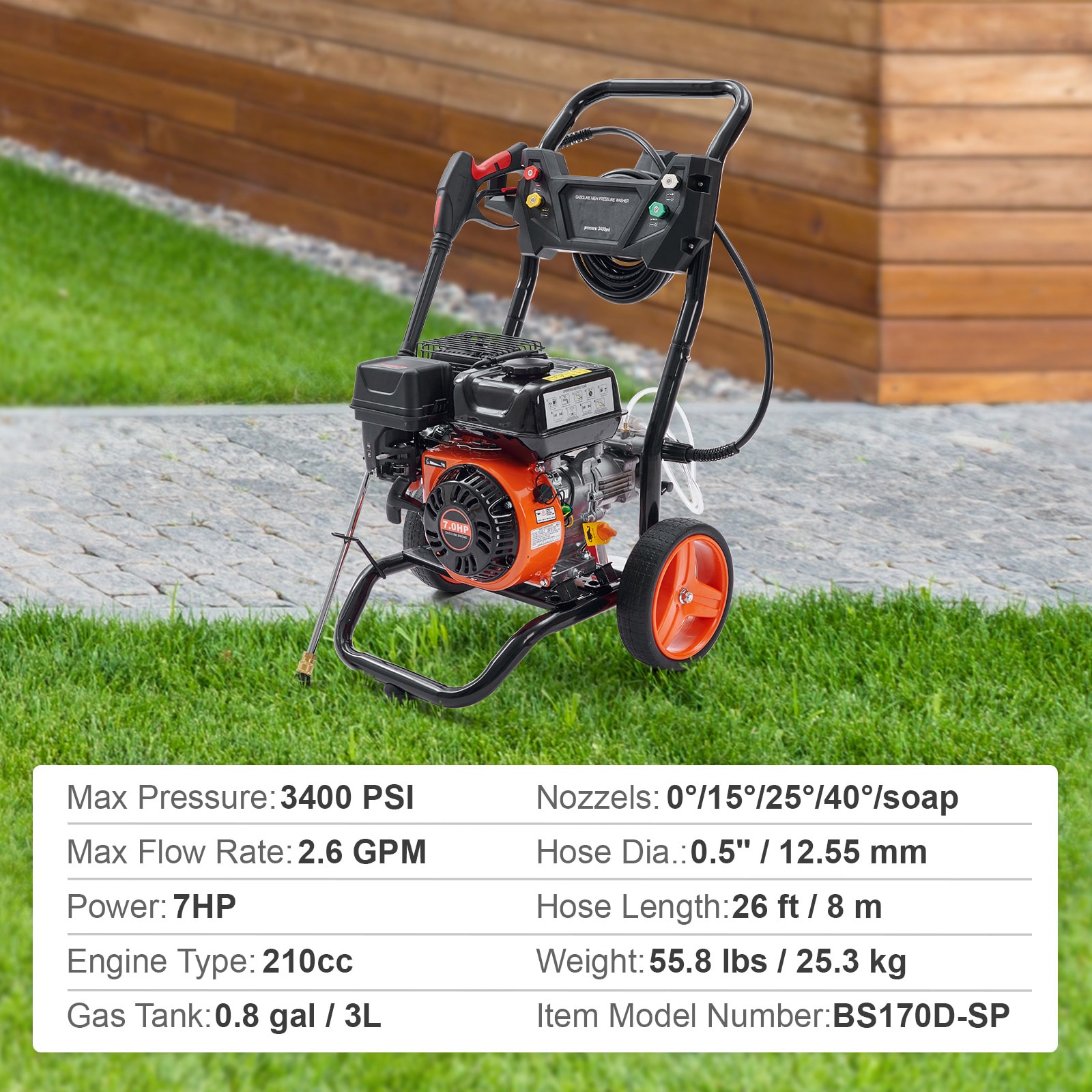 Mecale VOL-E8X53E Gas-Pressurewashers - View #8