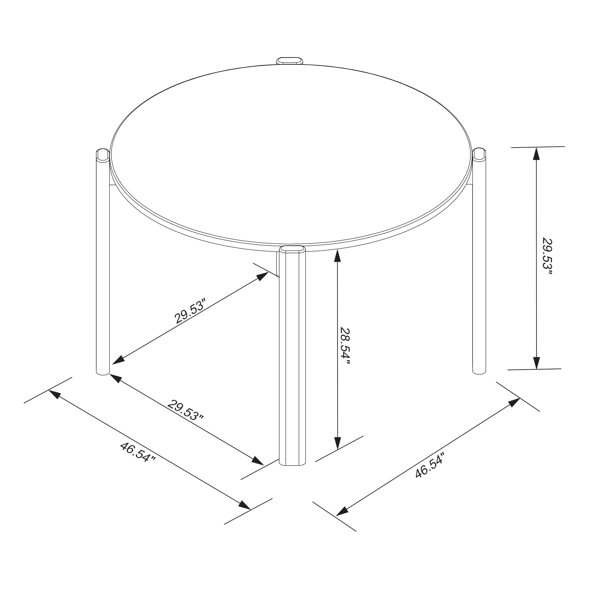Manhattan Comfort 4-DT-82705-WH Dining-Sets - View #3