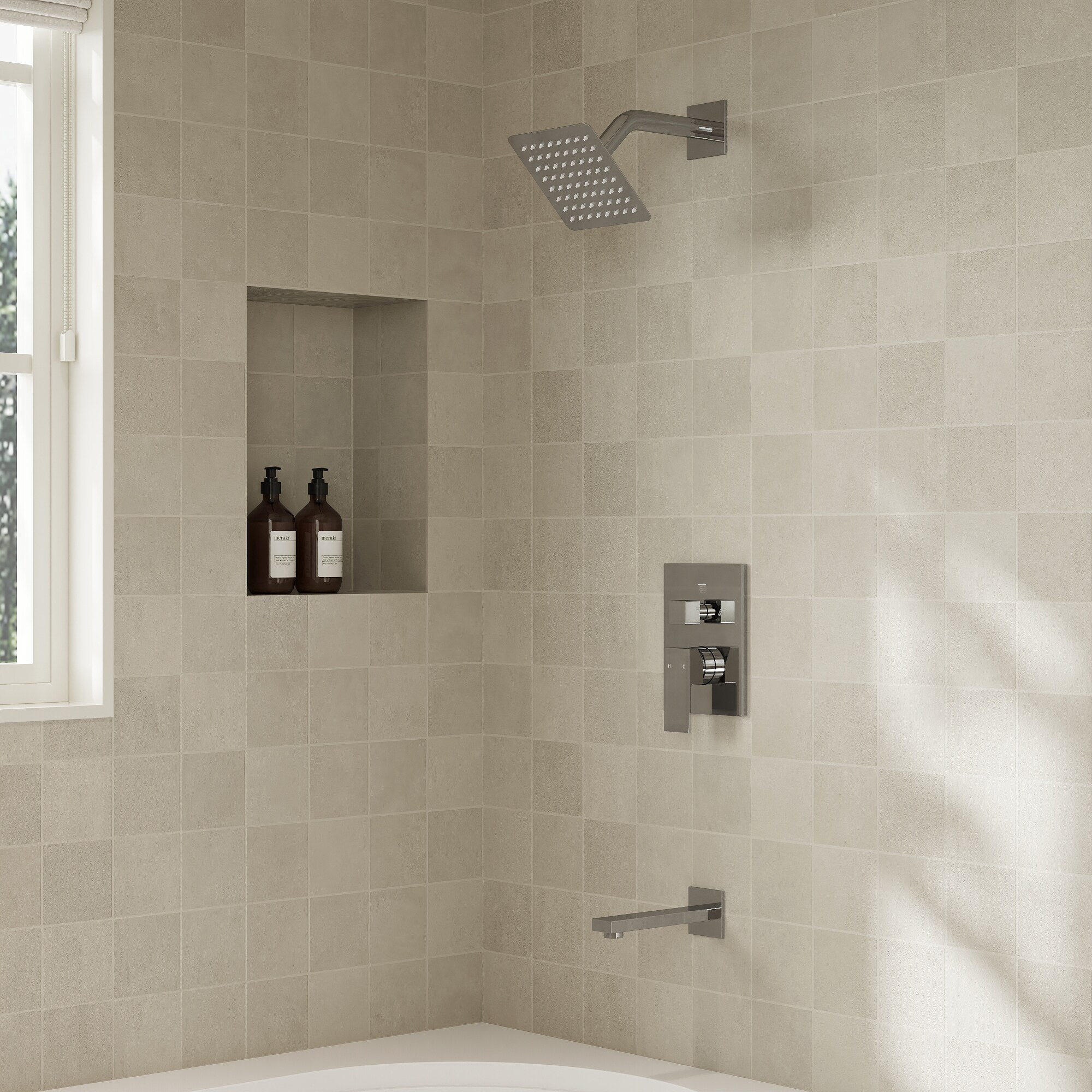 YAWWALK Y11W72-CP Tub-Shower-Faucets - View #2