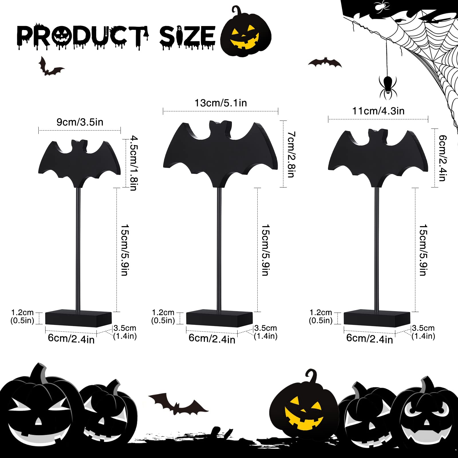 ZHLKING 885287528535 Table-Halloween-Decor - View #2