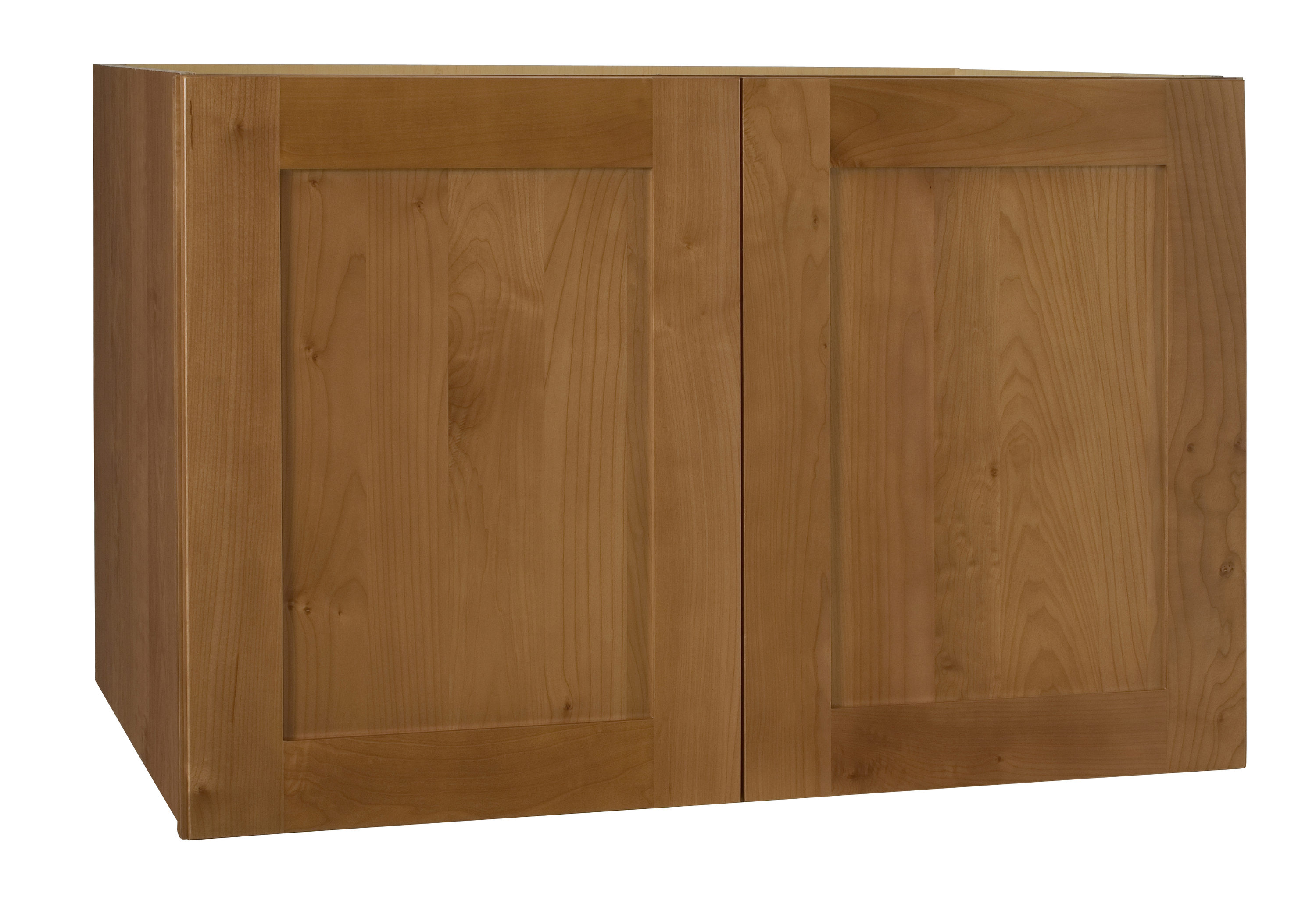 Luxxe Cabinetry Heston 36-in W x 24-in H x 12-in D Cider Stained Door ...