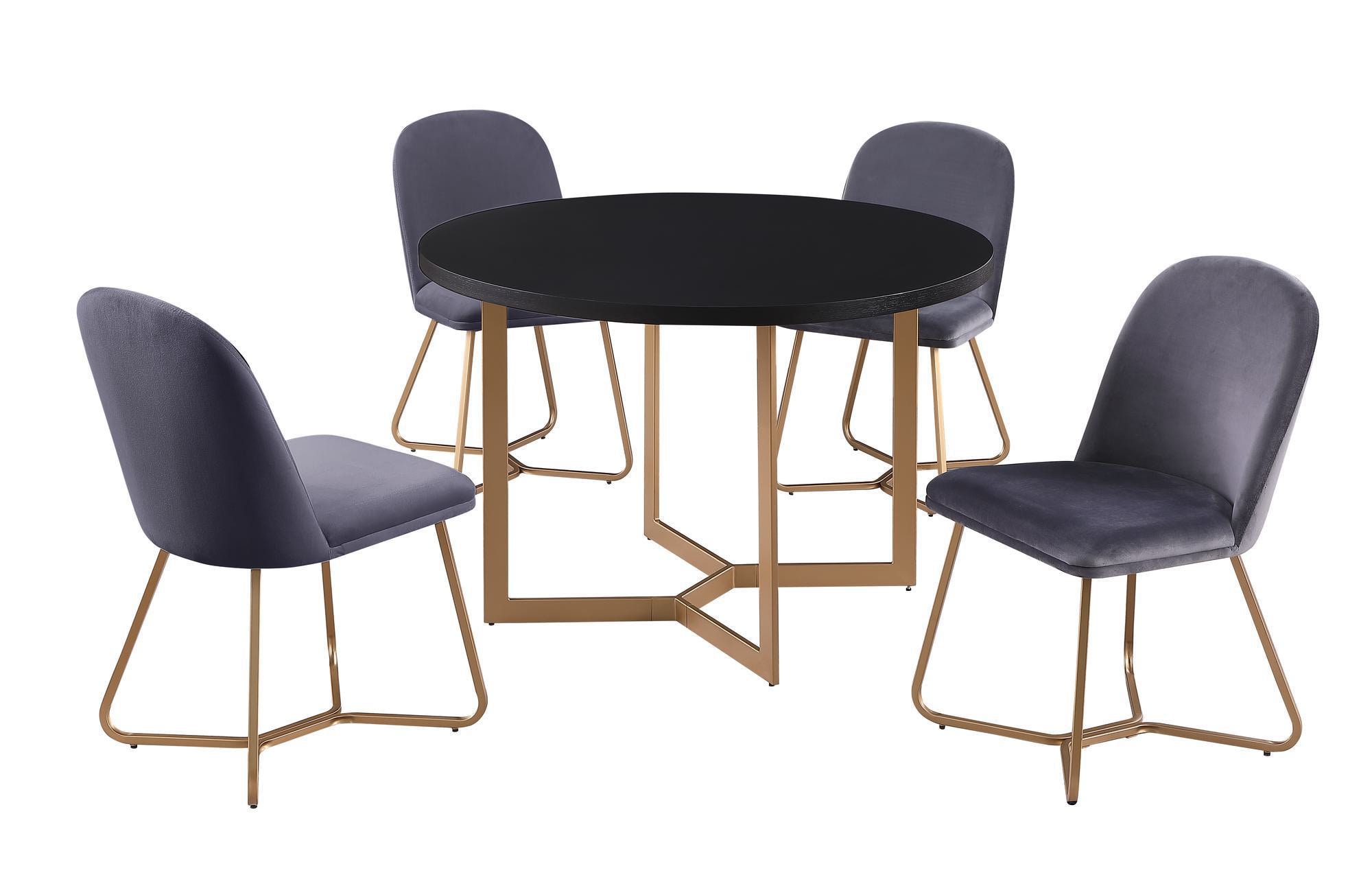 FARATI D2001DC-GREY Dining-Chairs - View #7