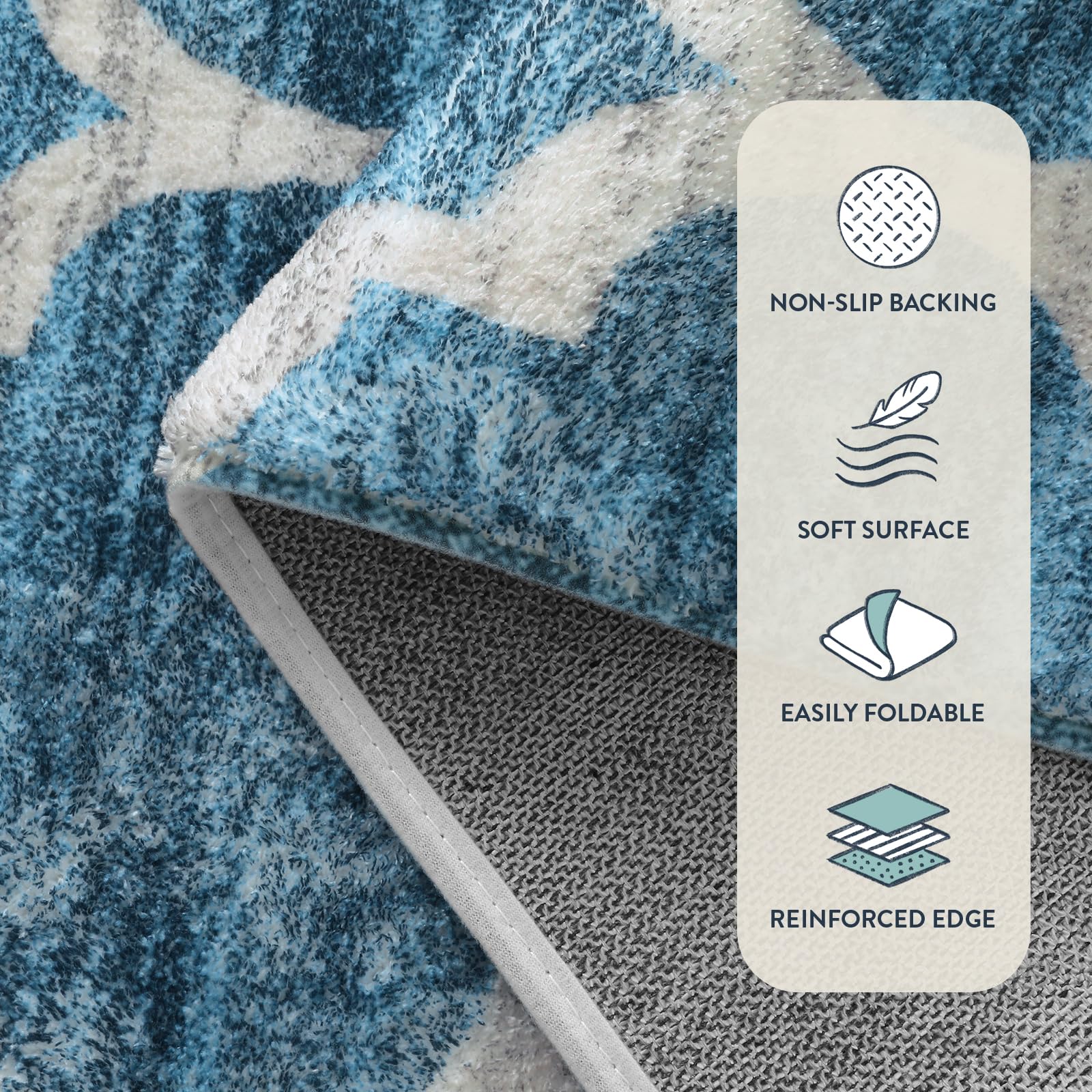 Lahome AR-FYR-005-BL3 rugs - View #5