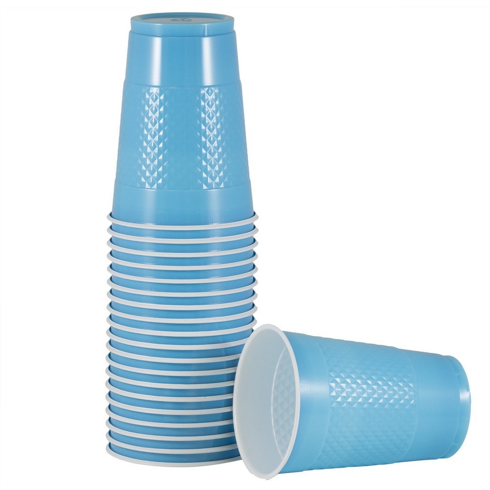 JAM Paper 20-Count 16-oz Blue Plastic Disposable Cups in the Disposable Cups  department at