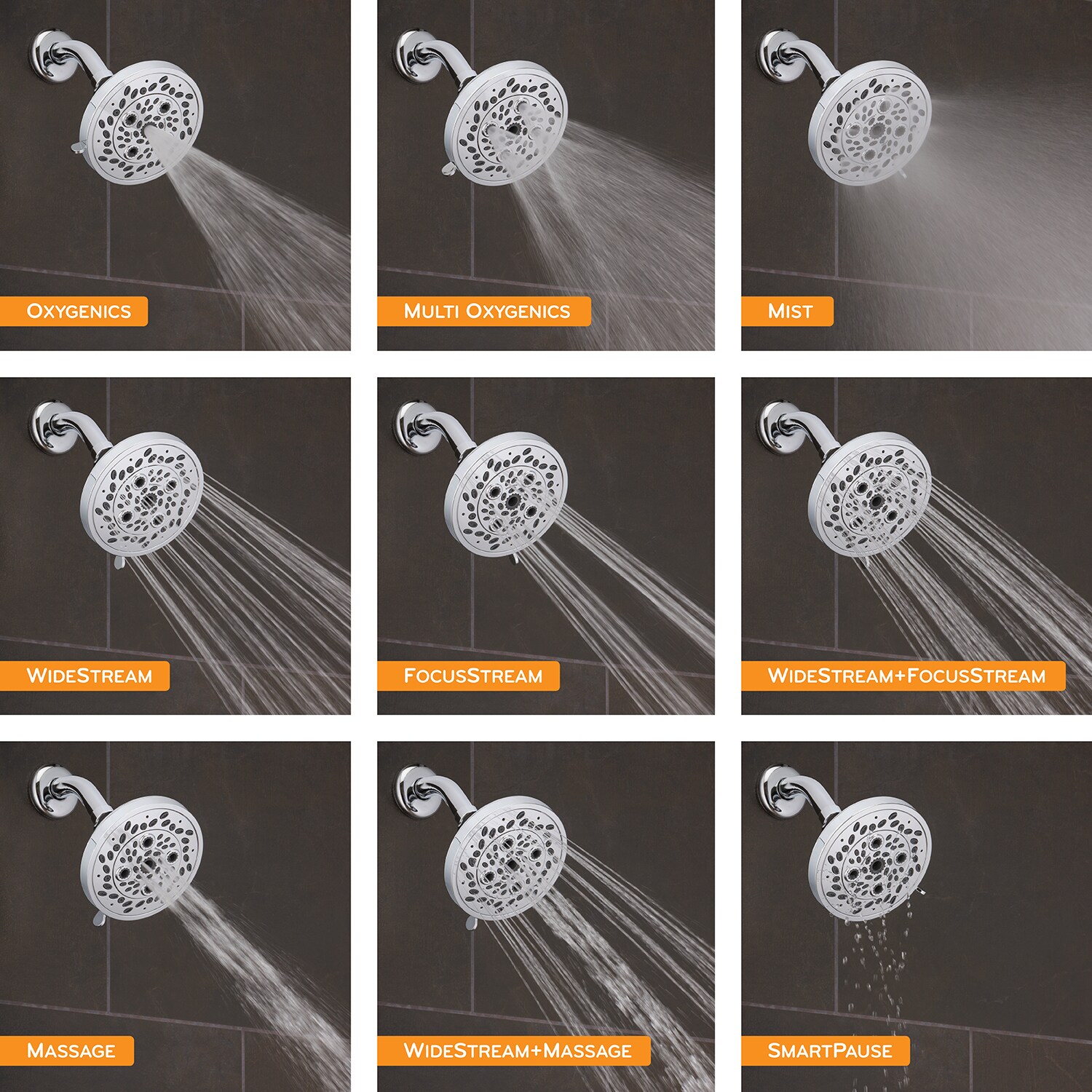 Oxygenics 99266 Fixed-Showerhead - View #3