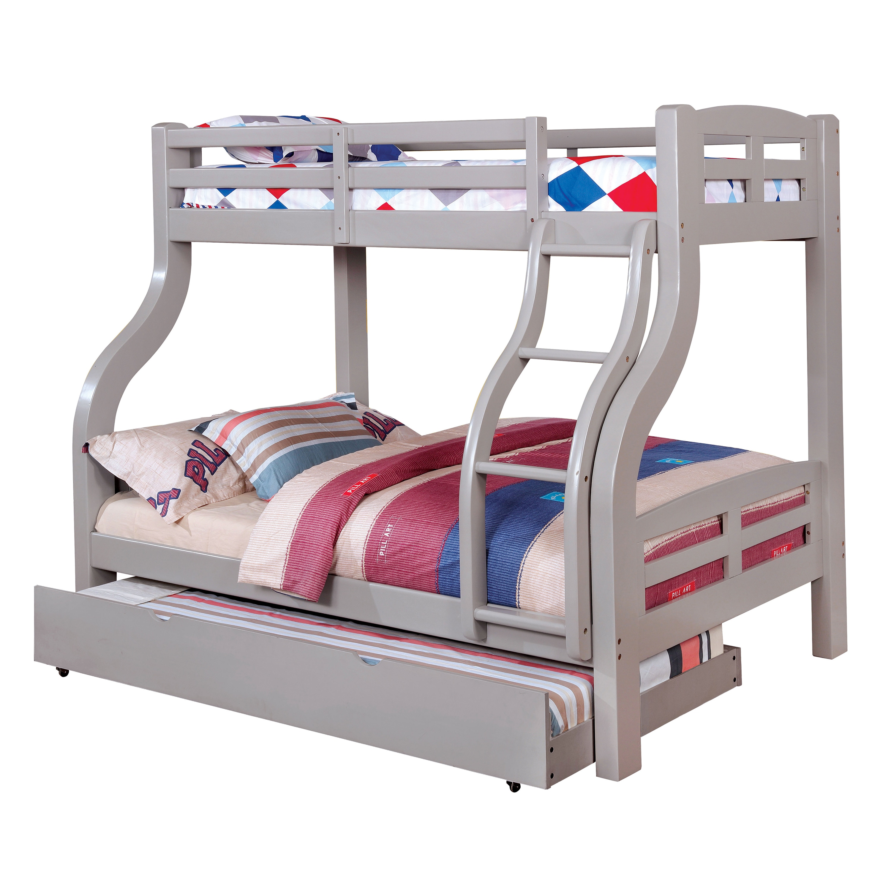 Furniture of America IDF-BK618GY Bunk-Beds - View #2