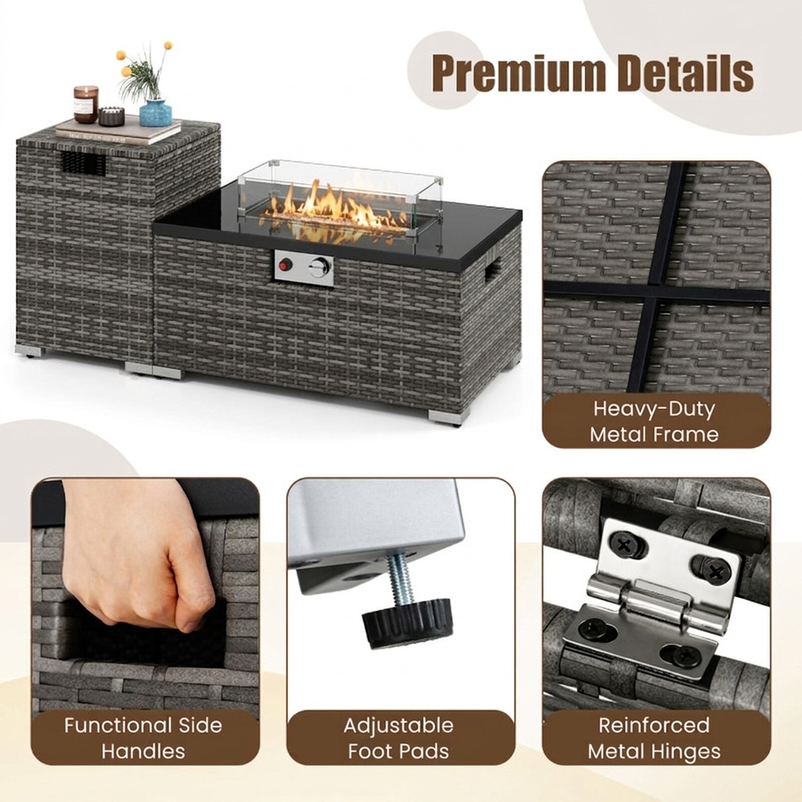 SUGIFT LW102SUGHY1951 Outdoor-Gas-Firepits - View #5