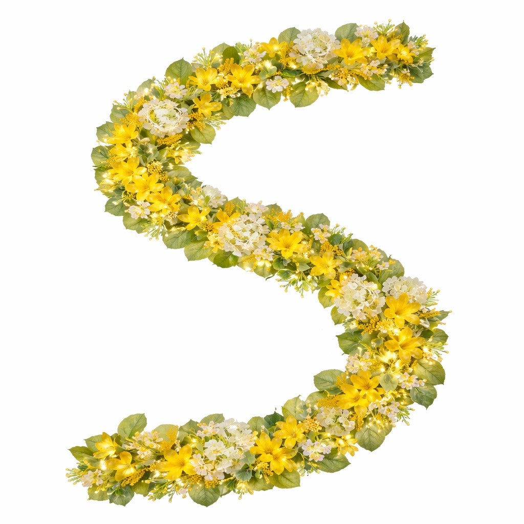 BrylaneHome 199099603534 Artificial-Christmas-Garland - View #2