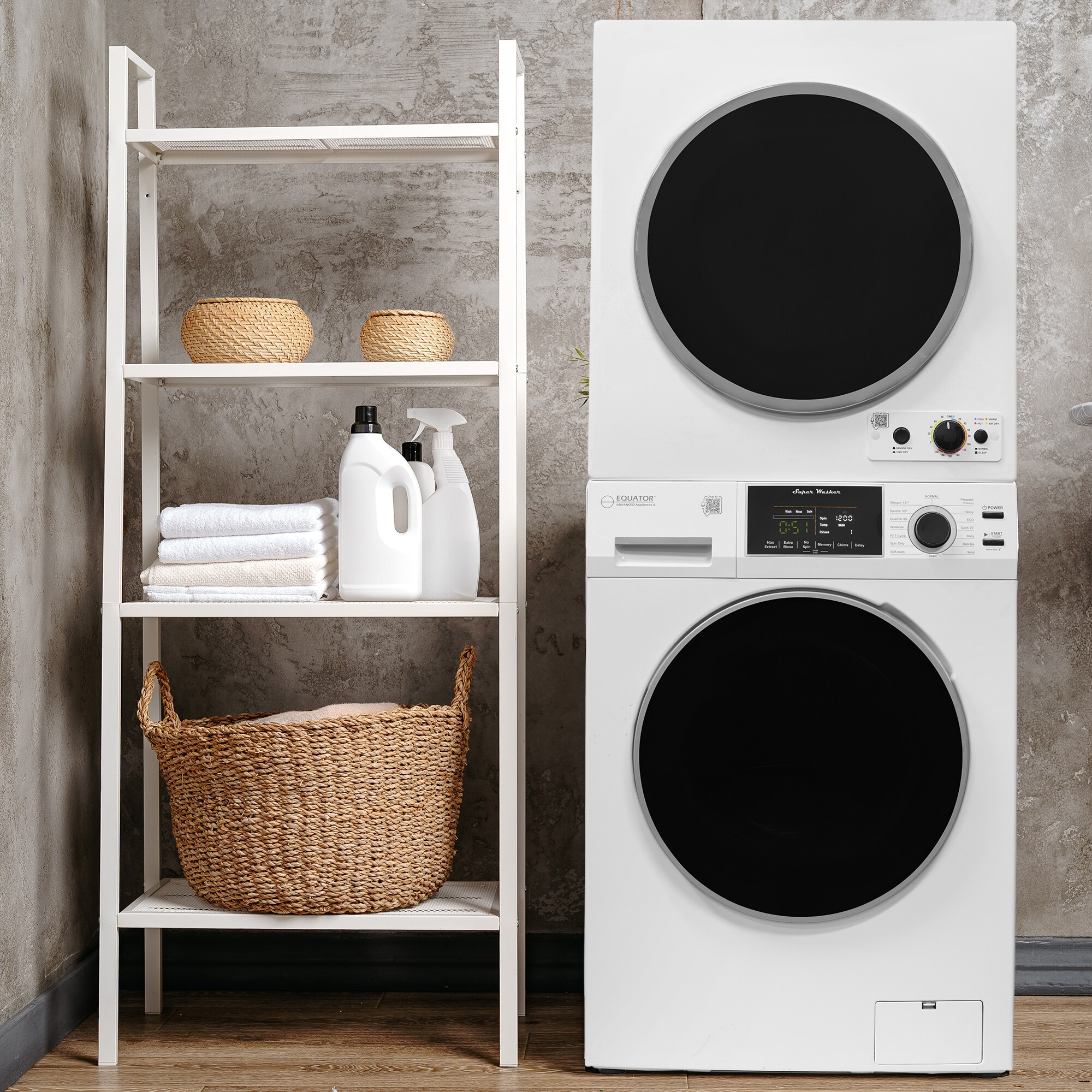 Equator Advanced Appliances EW 826 + ED 850 S Combo-Washer-And-Dryer - View #10