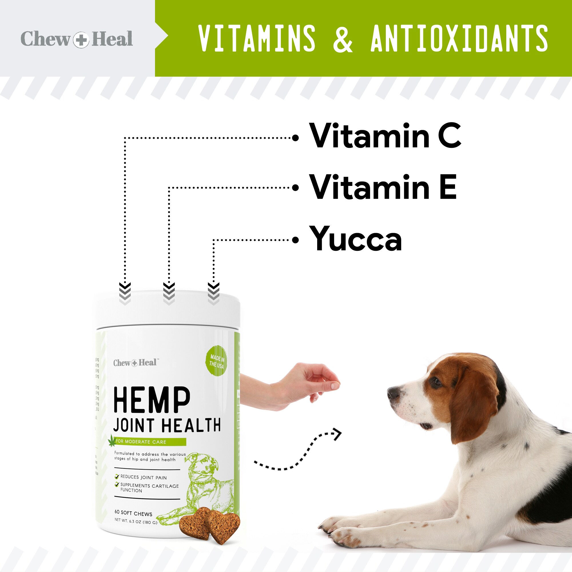 Chew + Heal CH-HEMP-JOINT-60 Pet-Vitamins-Suppliments - View #4