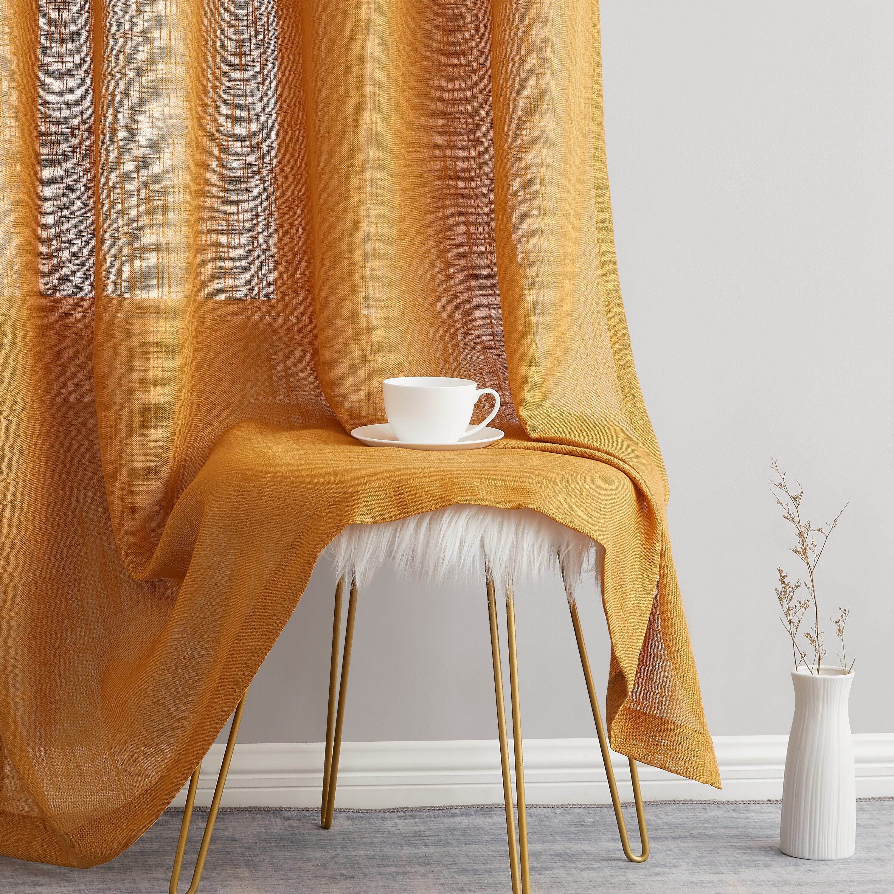 HLC.me ABY-FXLNGR-GLD72 curtains - View #4