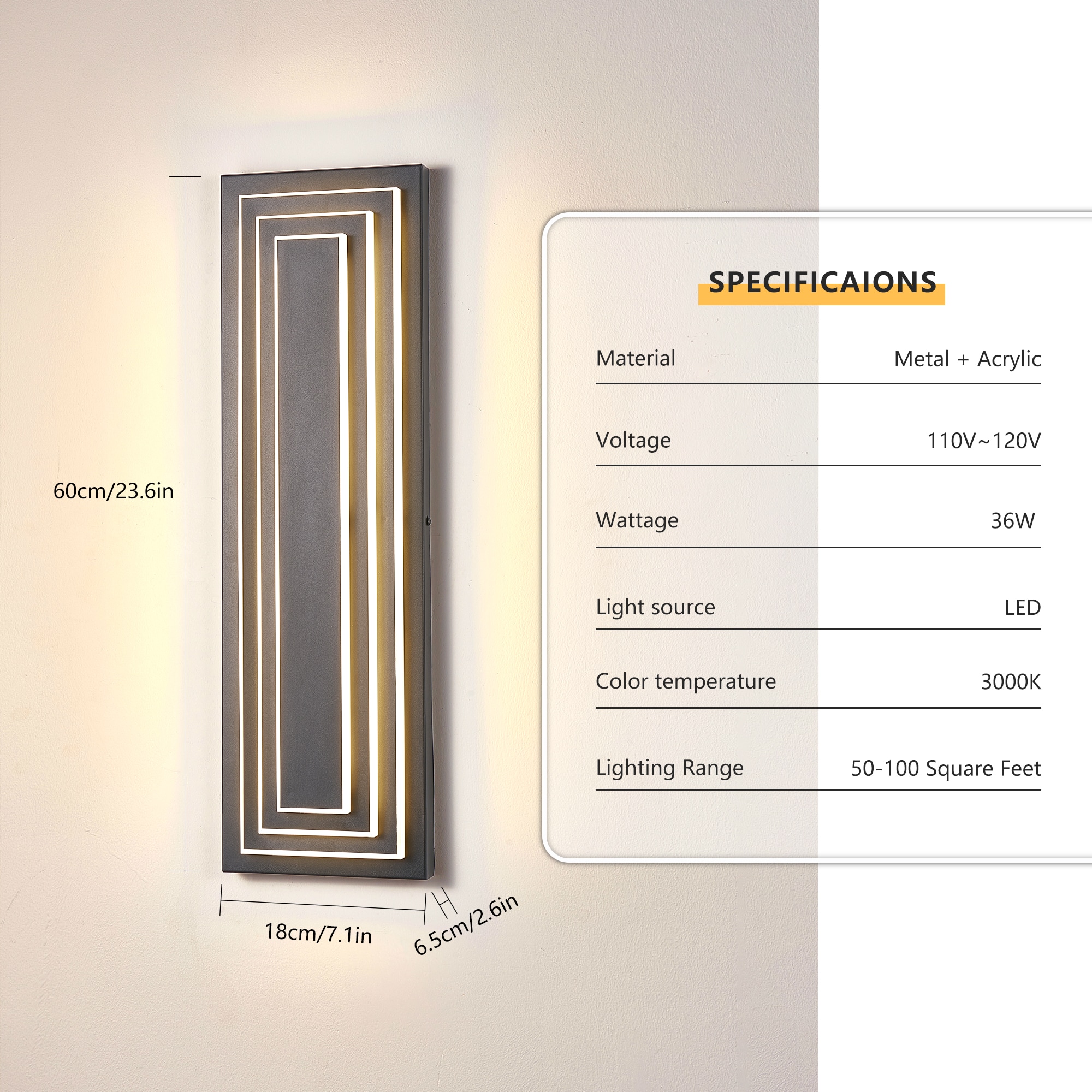 DORESshop LSC-W2312P389973 Outdoor-Wall-Lighting - View #8