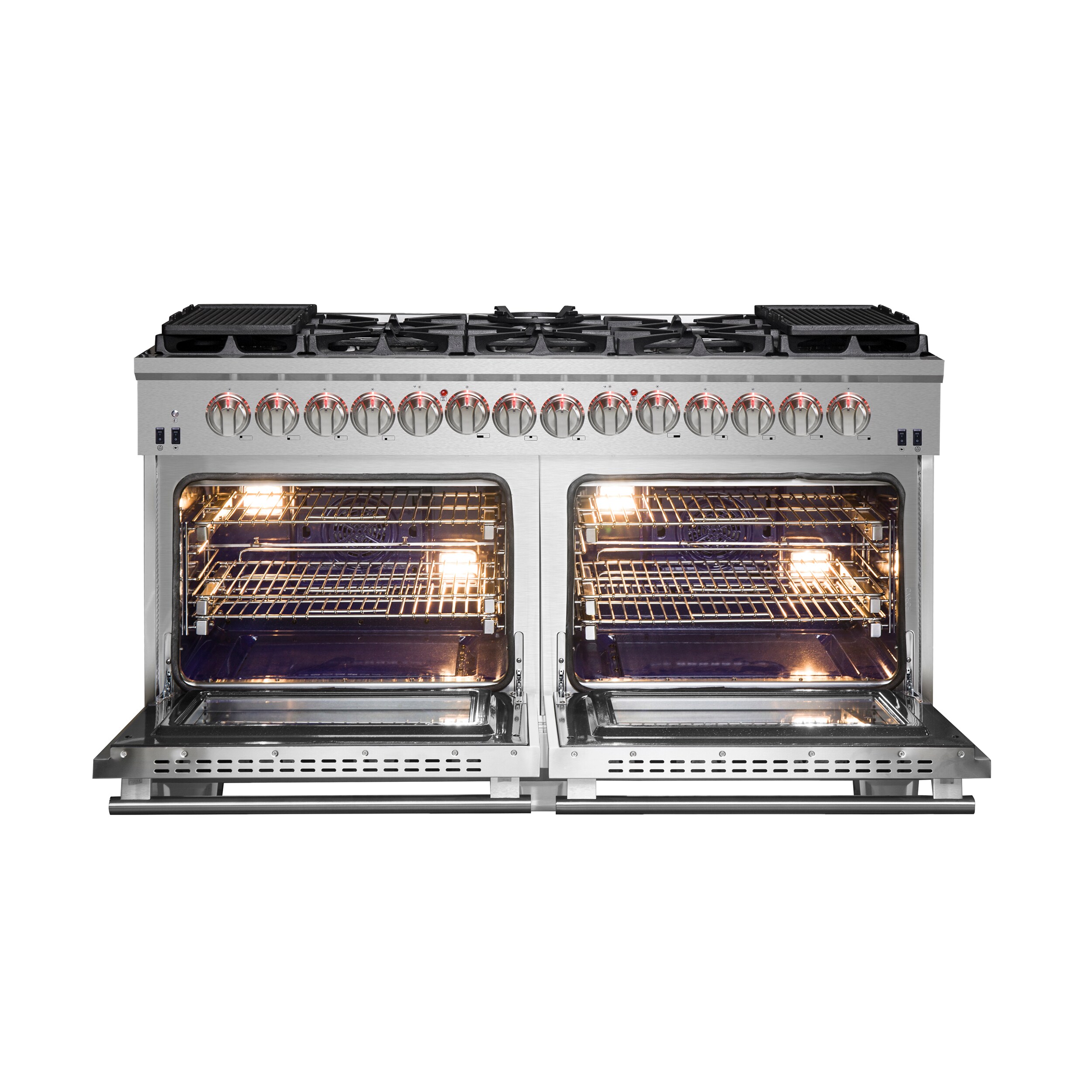 FORNO FFSGS6187-60 Double-Dual-Fuel-Ranges - View #4