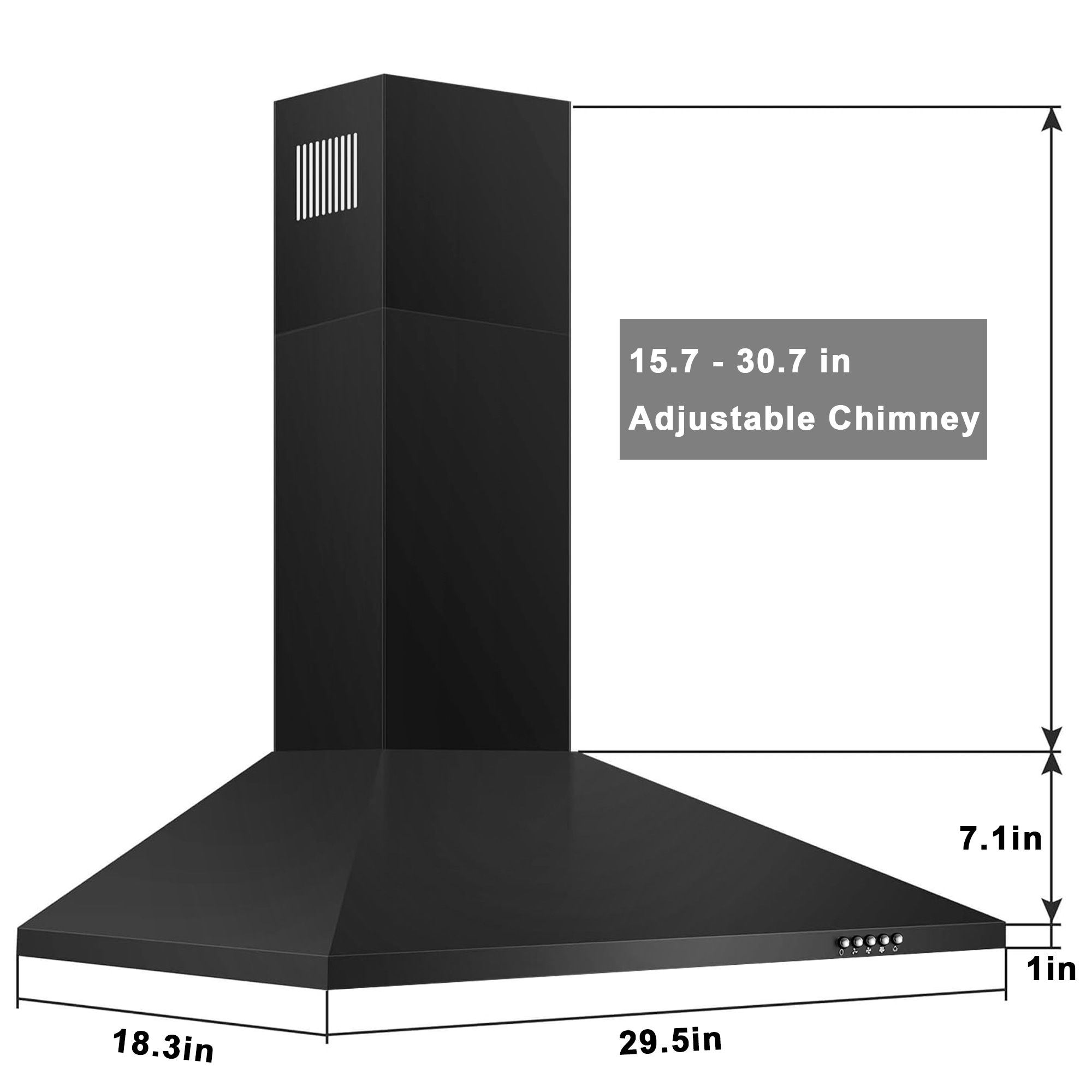 Maocao Hoom MZH9PC4W Wall-Mounted-Range-Hoods - View #4