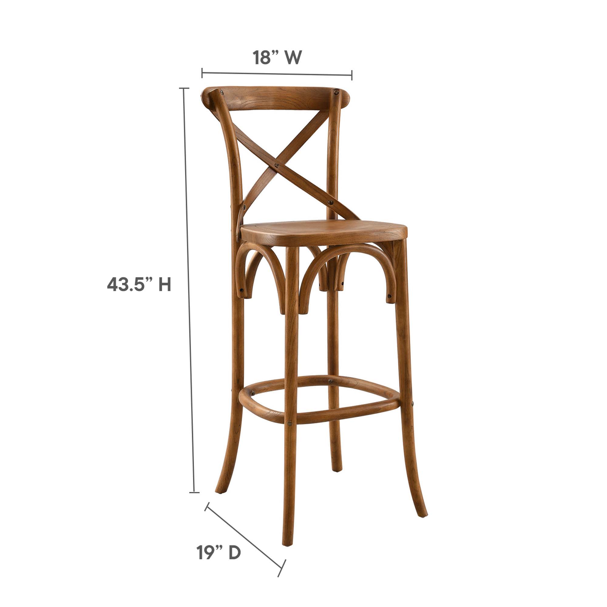 Modway EEI-5563-WAL stools - View #3