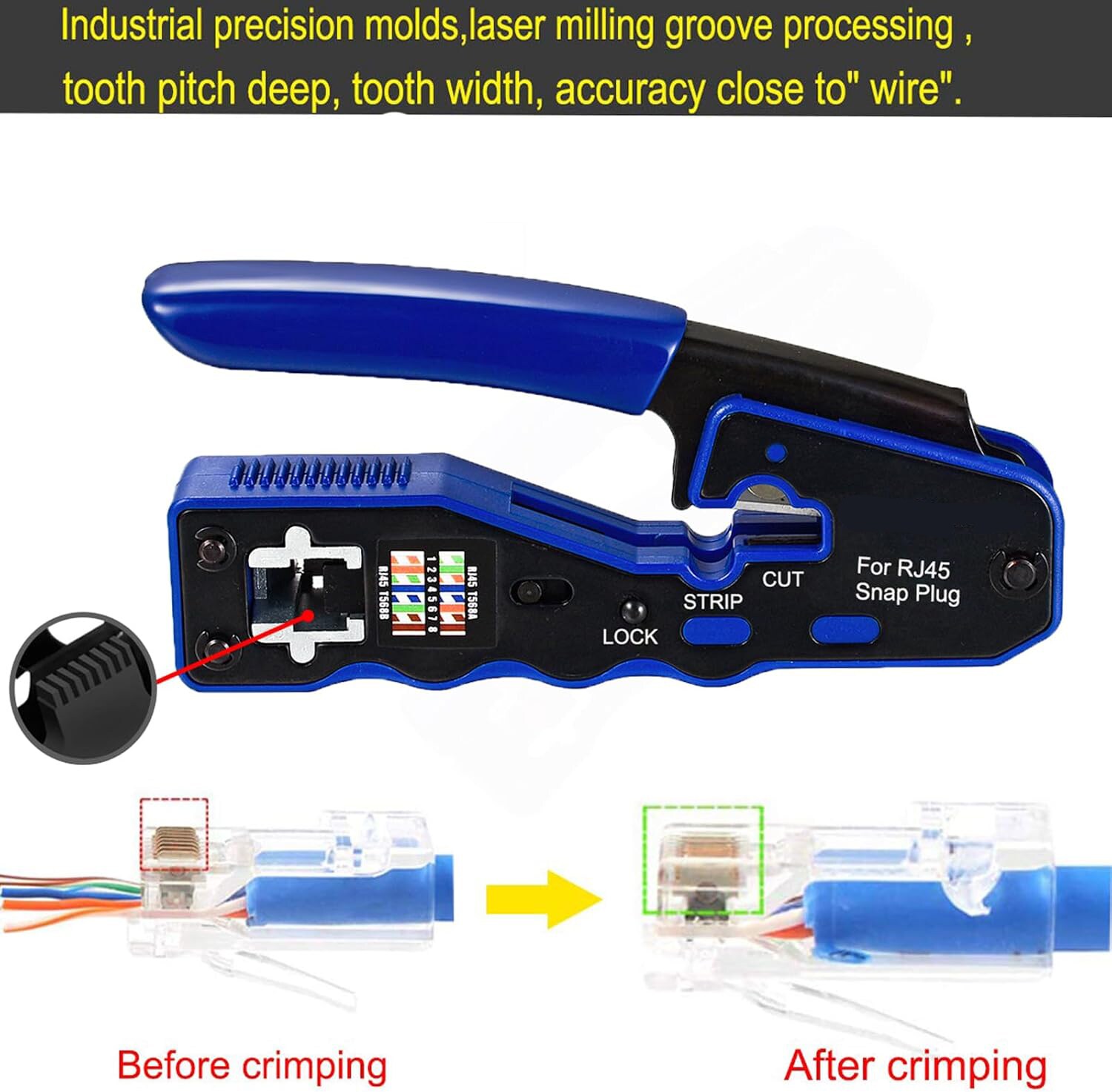 Etokfoks LETH1OF9E Wire-Strippers-Crimpers-Cutters - View #5