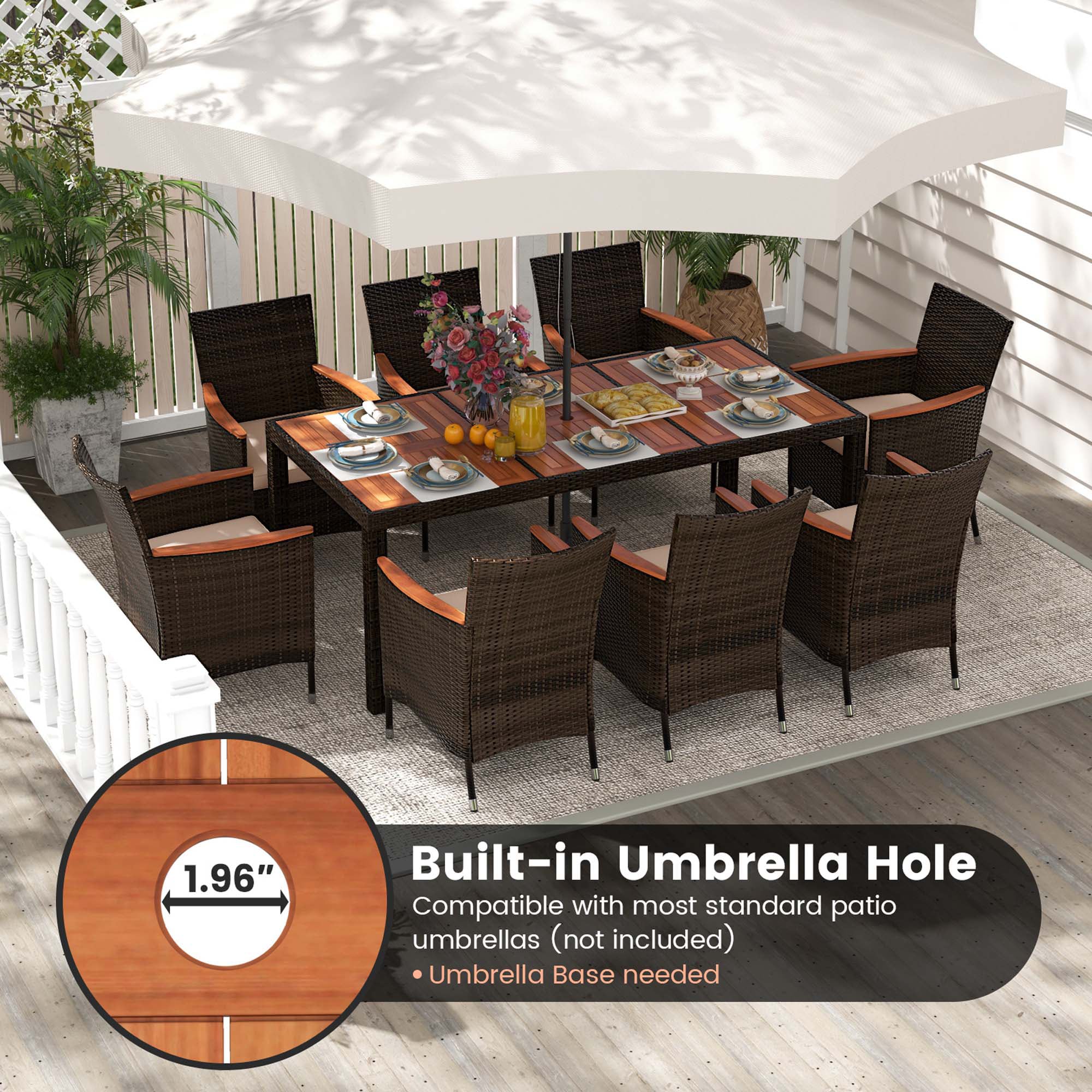 Costway LWS00060 Patio-Conversation-Sets - View #5