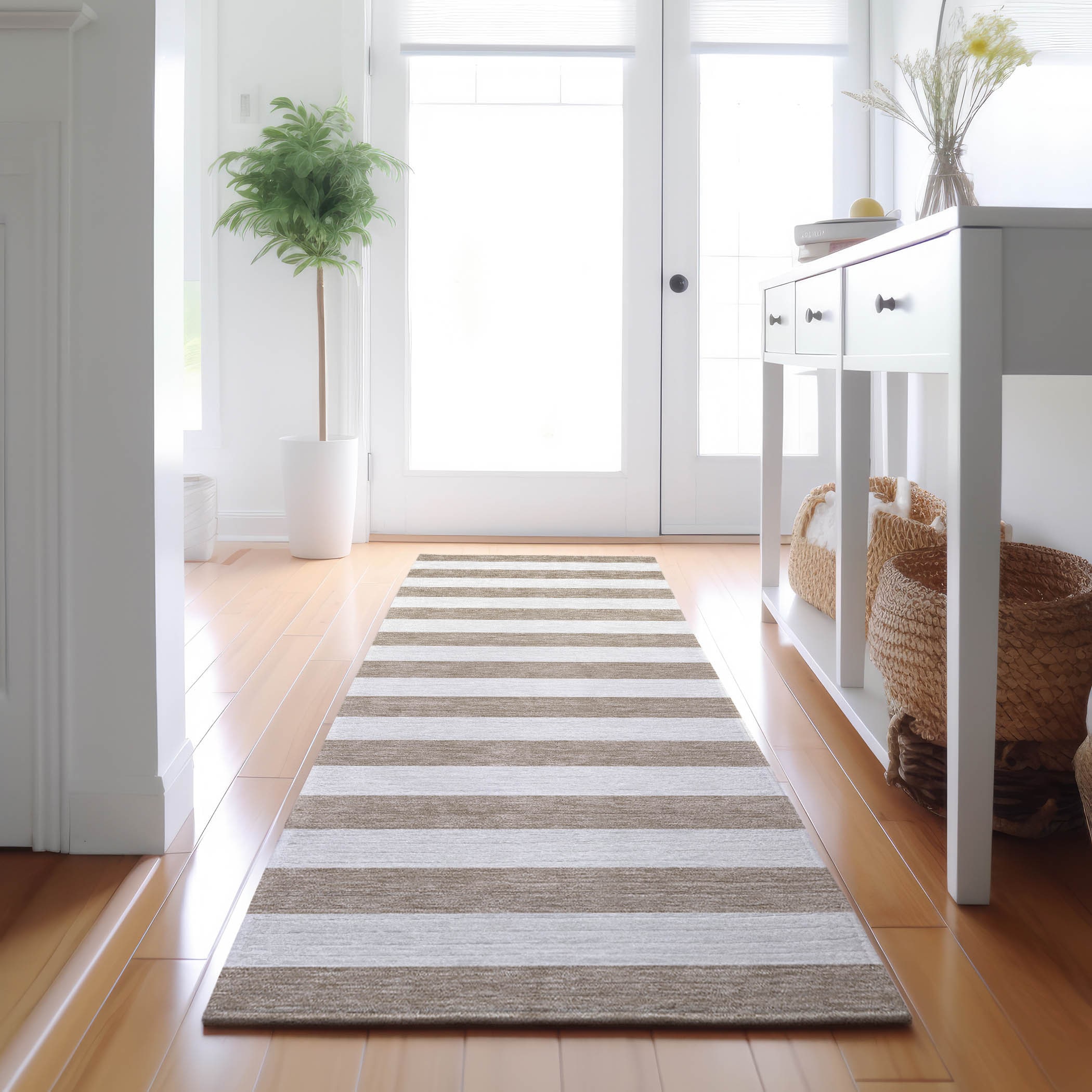 Addison Rugs AMF524TE3X5 Mayfield AMF524TE 3 x 5 (ft) Loomed Polyester Teal Rectangular Indoor Abstract Machine washable Area rug