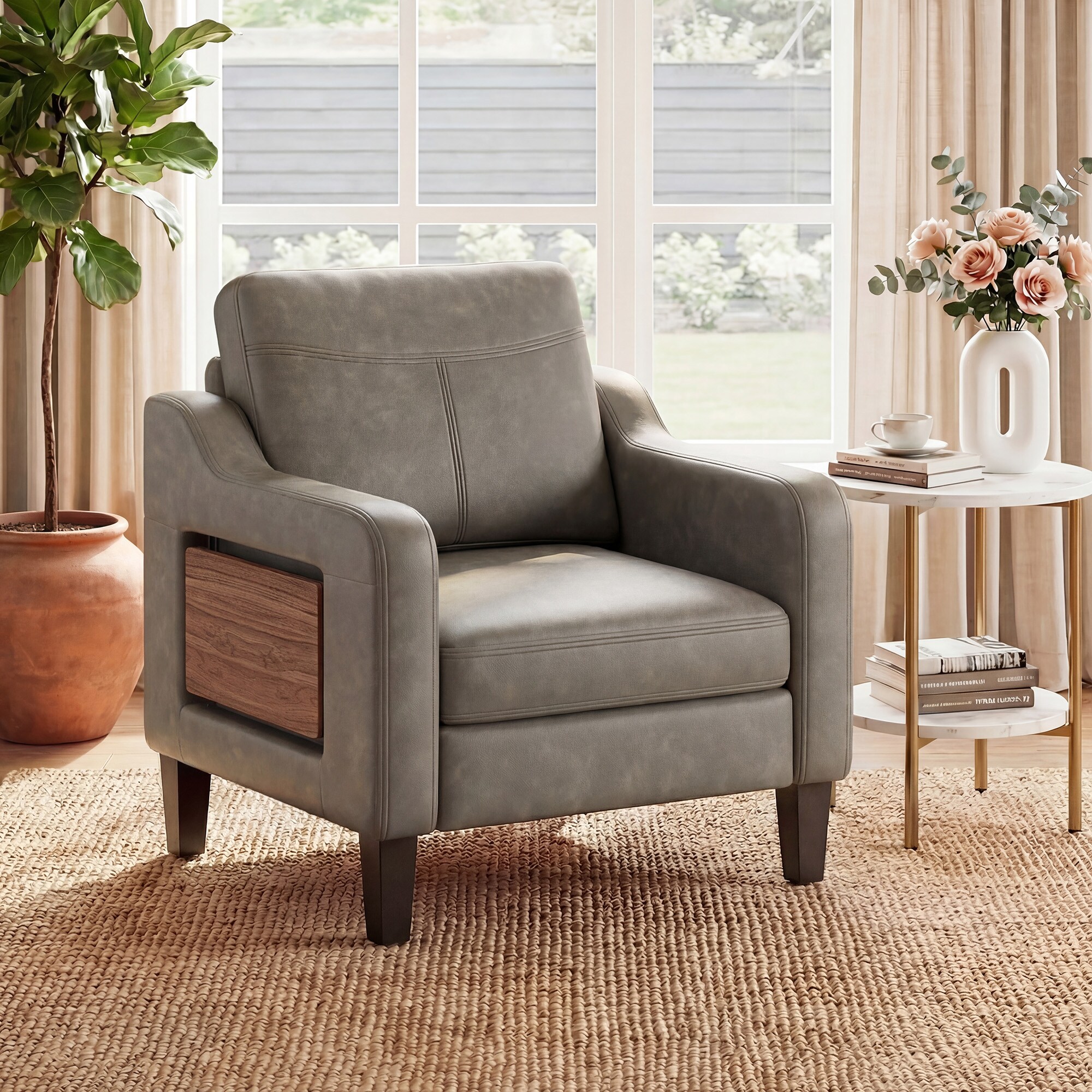 ViviHav LS-ACW08F-GY-FL chairs - View #3