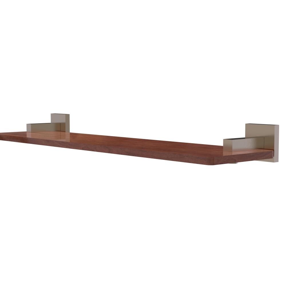 Allied Brass MT-1-22-IRW-PEW Montero Antique Pewter Wall mount Bathroom Shelf ( 22-in x 2.5-in x 5-in )